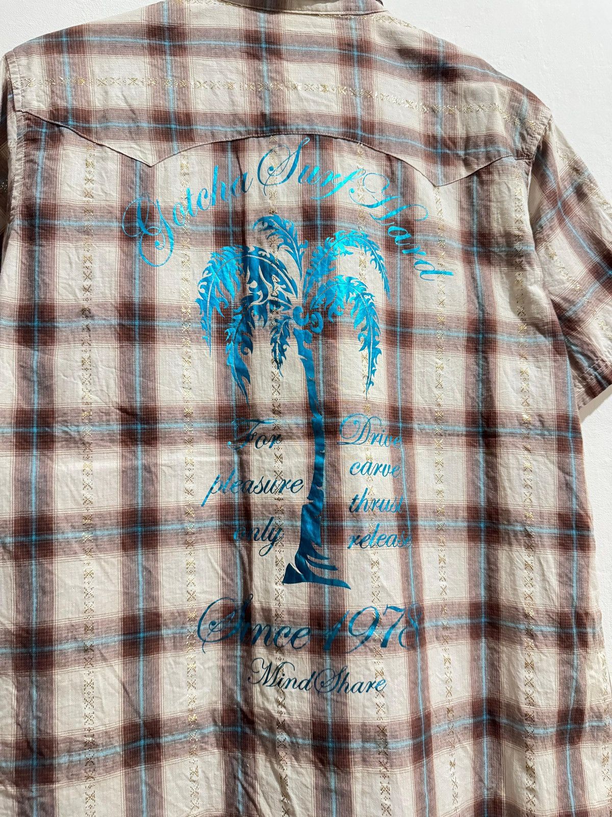 Hysteric Glamour × If Six Was Nine × Japanese Brand Y2k Gotcha ifsixwasnine button shirt Size US L / EU 52-54 / 3 - 4 Thumbnail