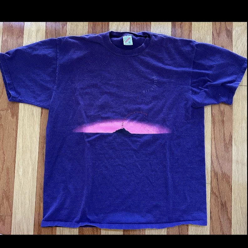 Jerzees 1990s BONNY DOON VINEYARDS PACIFIC RIM RIESLING WINE TSHIRT Size US XL / EU 56 / 4 - 2 Thumbnail