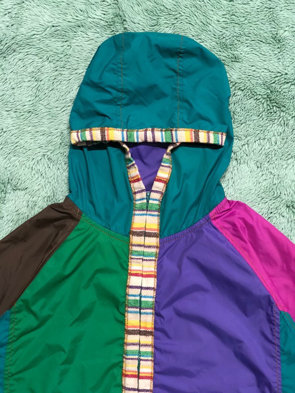 Japanese Brand JAPANESE BRAND ANTIBALISTIC MULTICOLOR LIGHT JACKET HOODIE Size US M / EU 48-50 / 2 - 4 Thumbnail