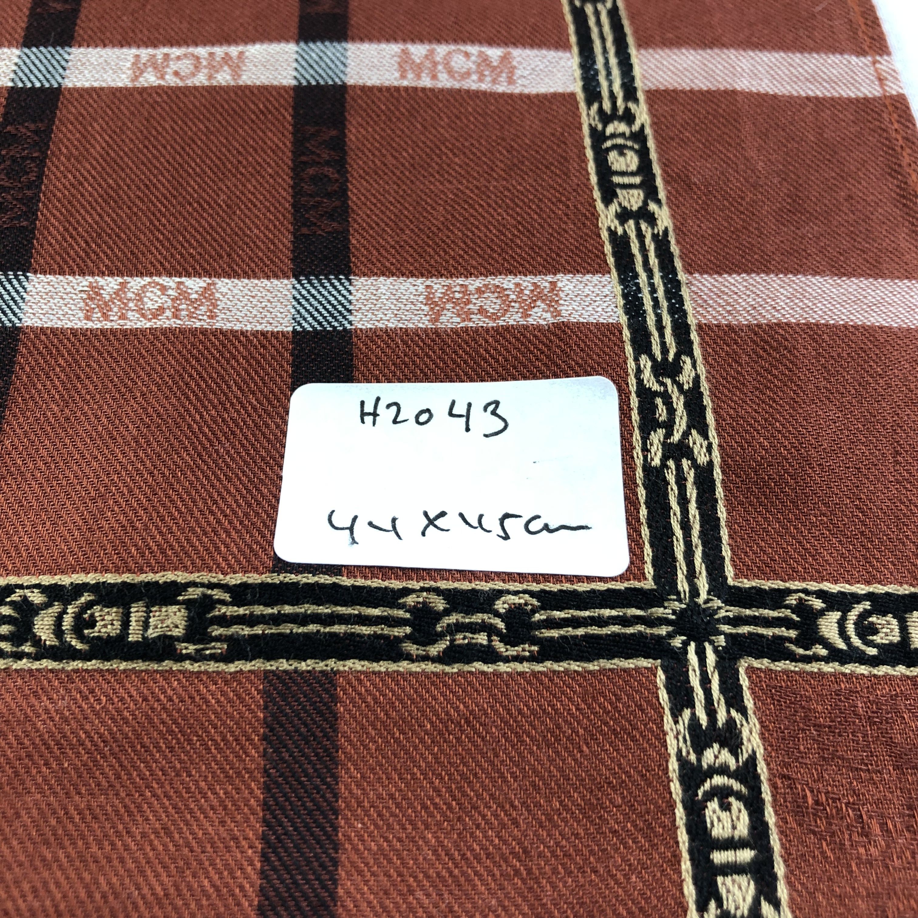 MCM MCM Brown Handkerchief Neckerchief Bandana H2043 Size ONE SIZE - 6 Thumbnail