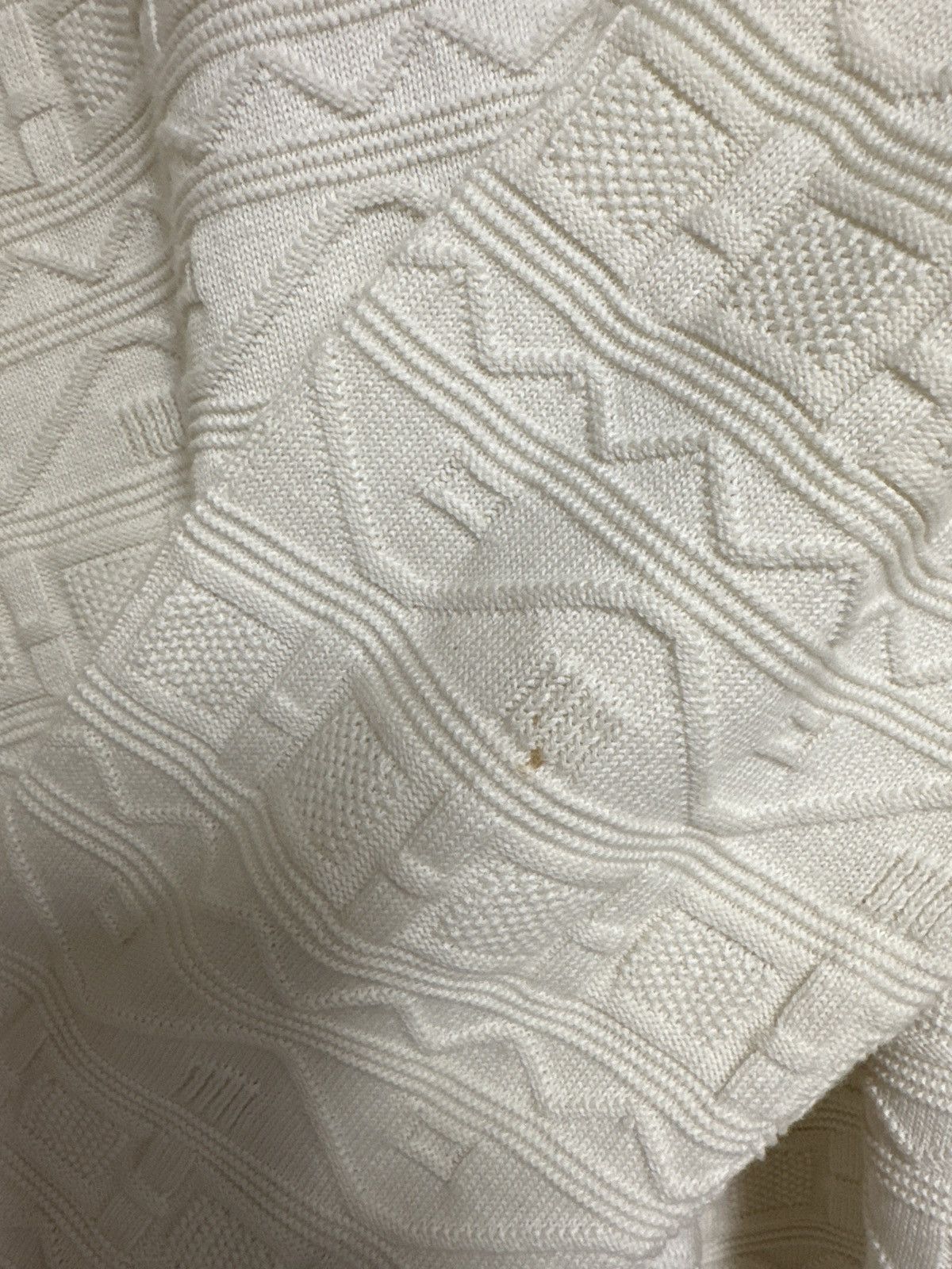 Supreme Supreme Jacquard Knit Sweater Natural Large Size US L / EU 52-54 / 3 - 5 Thumbnail