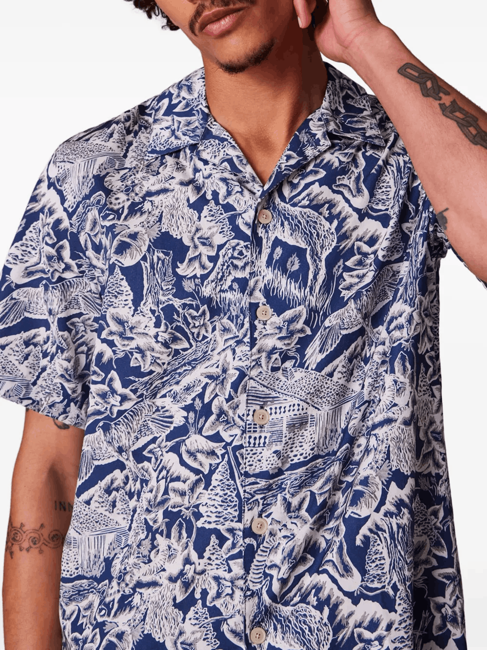 Other Men’s Short-Sleeve Patterned Shirt Size US S / EU 44-46 / 1 - 2 Thumbnail