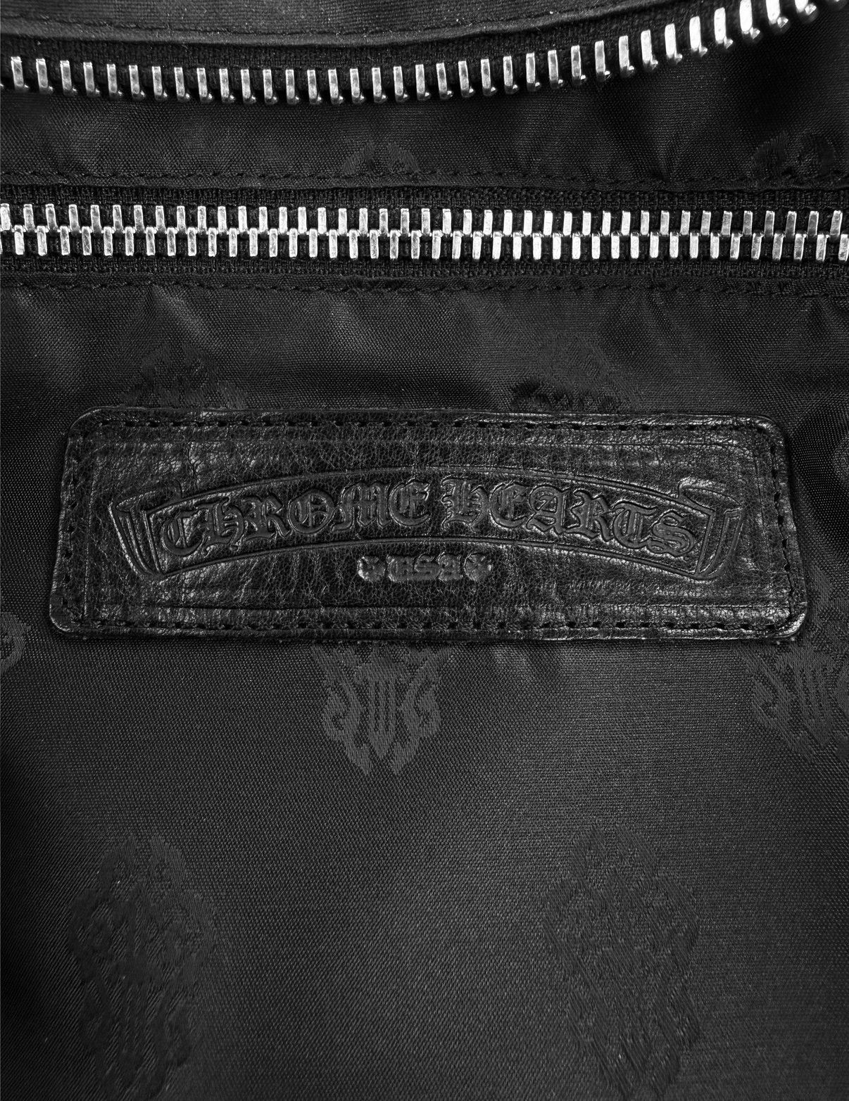 Chrome Hearts Chrome Hearts Cemetery Leather Cross Patch XL Messenger Crossbody Bag Size ONE SIZE - 6 Thumbnail
