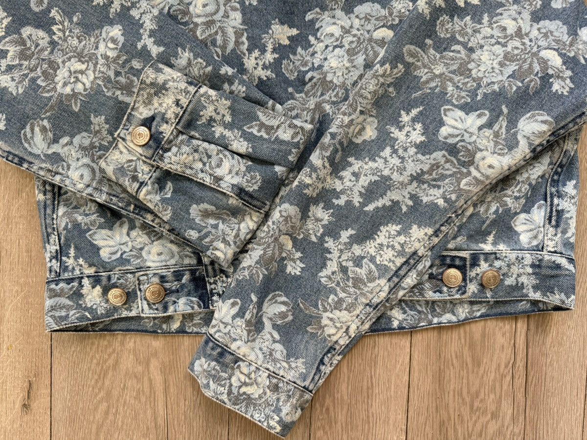 LoveShackFancy GAP Denim Floral Jacket SIZE XS Size XS / US 0-2 / IT 36-38 - 7 Thumbnail