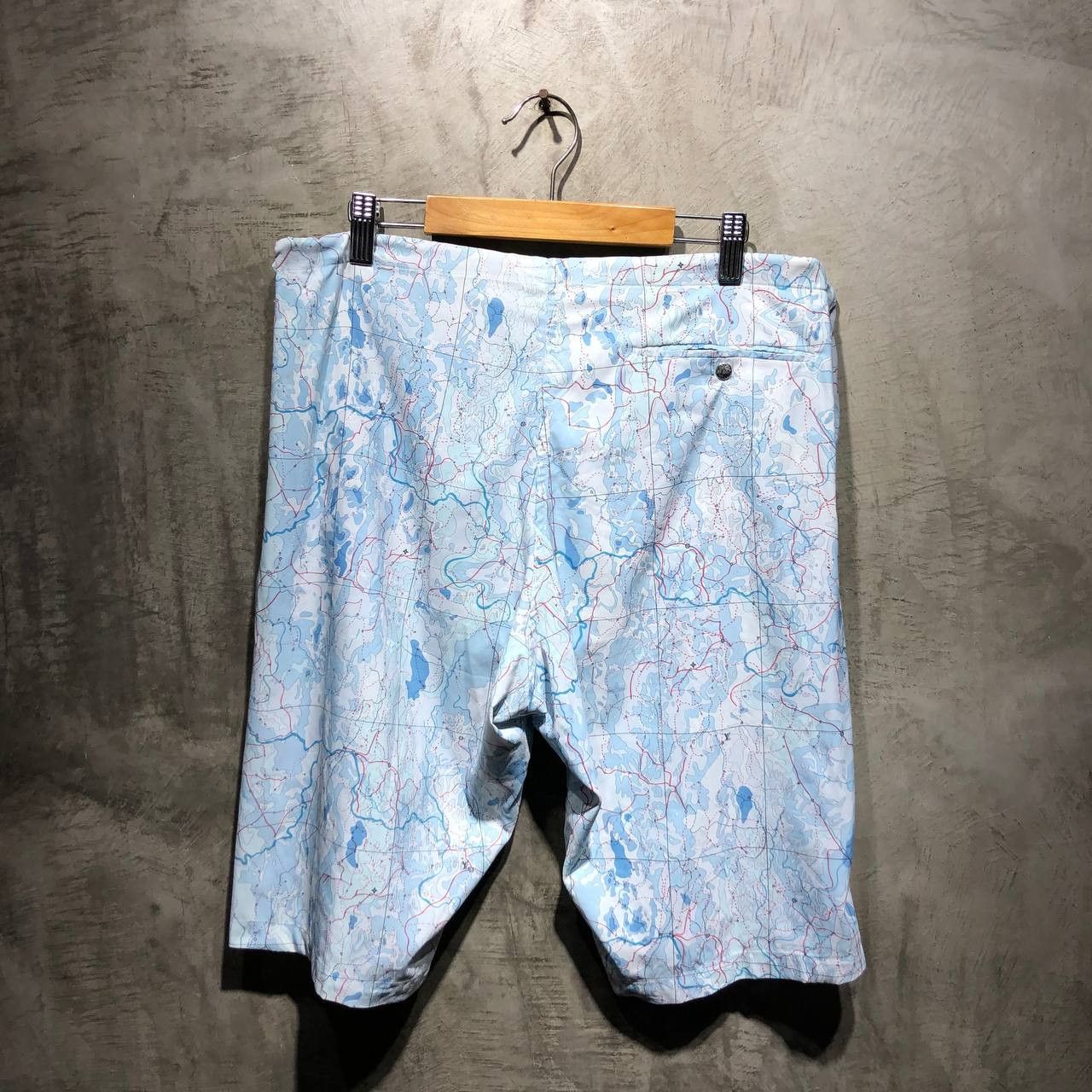 Louis Vuitton Louis Vuitton Monogram logo Map Swim Shorts Size US 32 / EU 48 - 2 Thumbnail