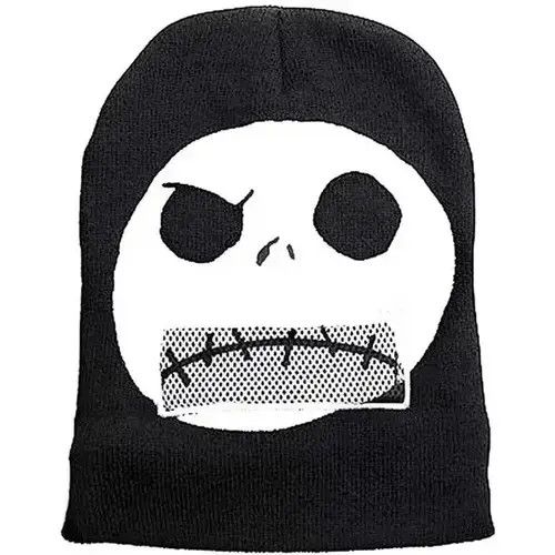 Other Nightmare Before Christmas Skeleton Beanie Ski Mask Hat Size ONE SIZE - 4 Thumbnail