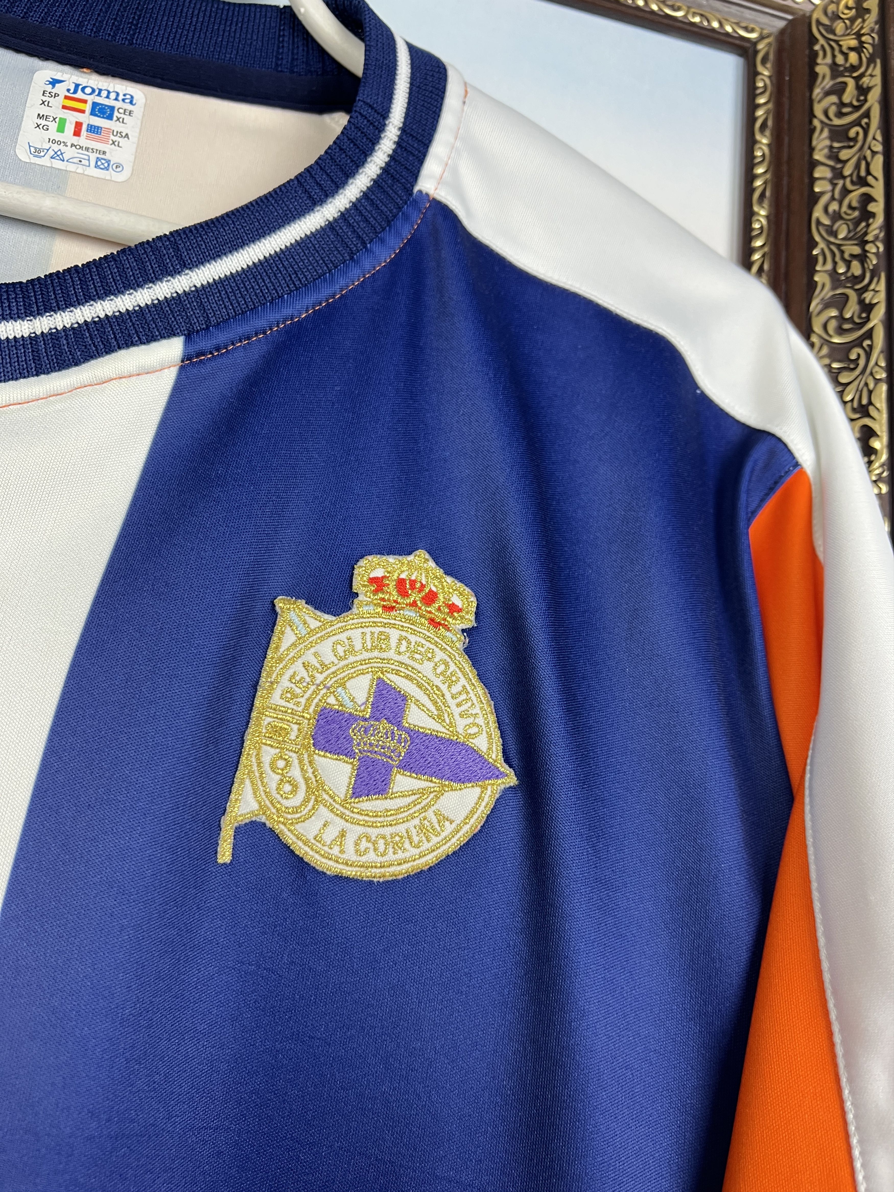 Joma Deportivo La Coruna Special football shirt Camiseta Jersey Size US XL / EU 56 / 4 - 6 Thumbnail