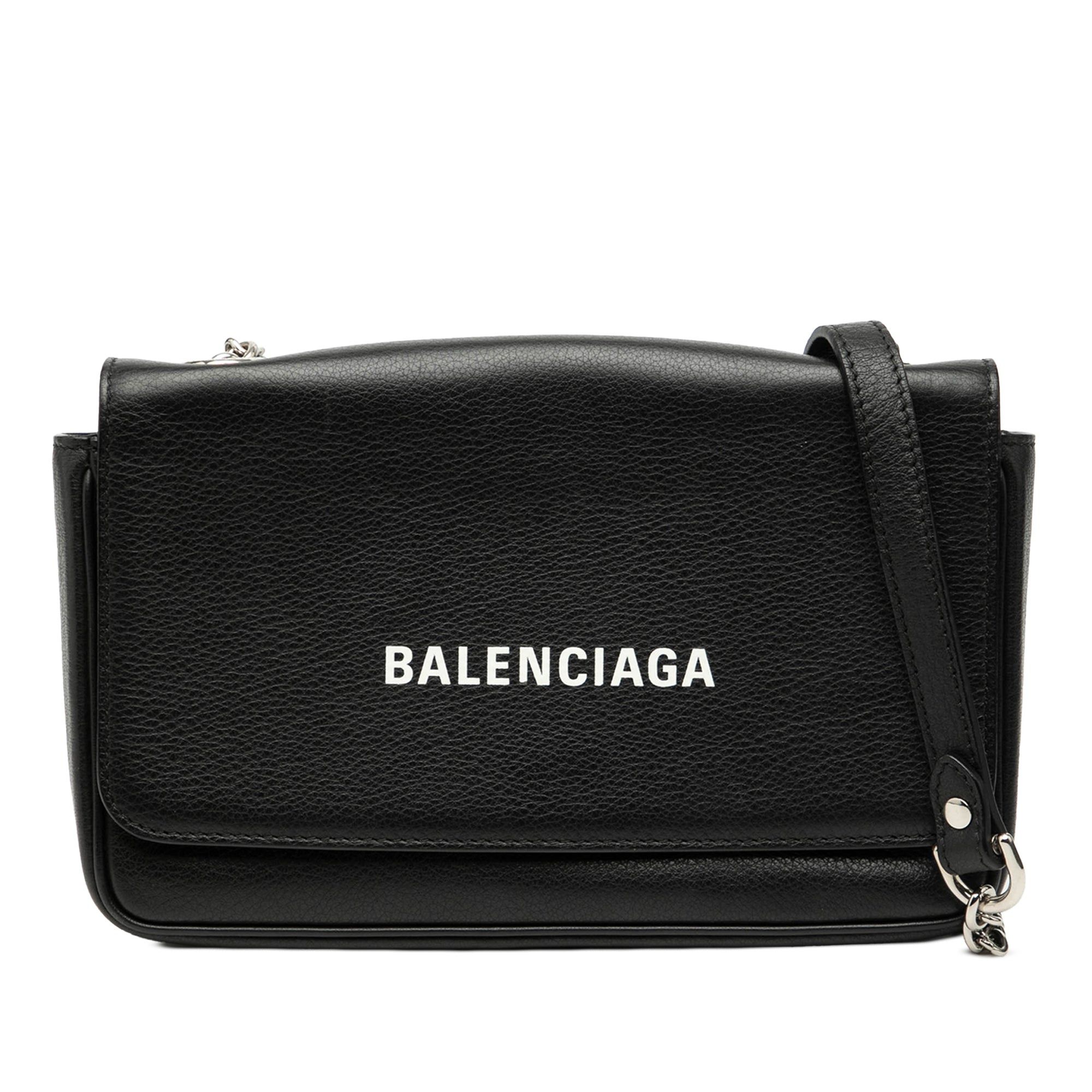 Balenciaga Leather Everyday Wallet on Chain Size ONE SIZE - 1 Thumbnail