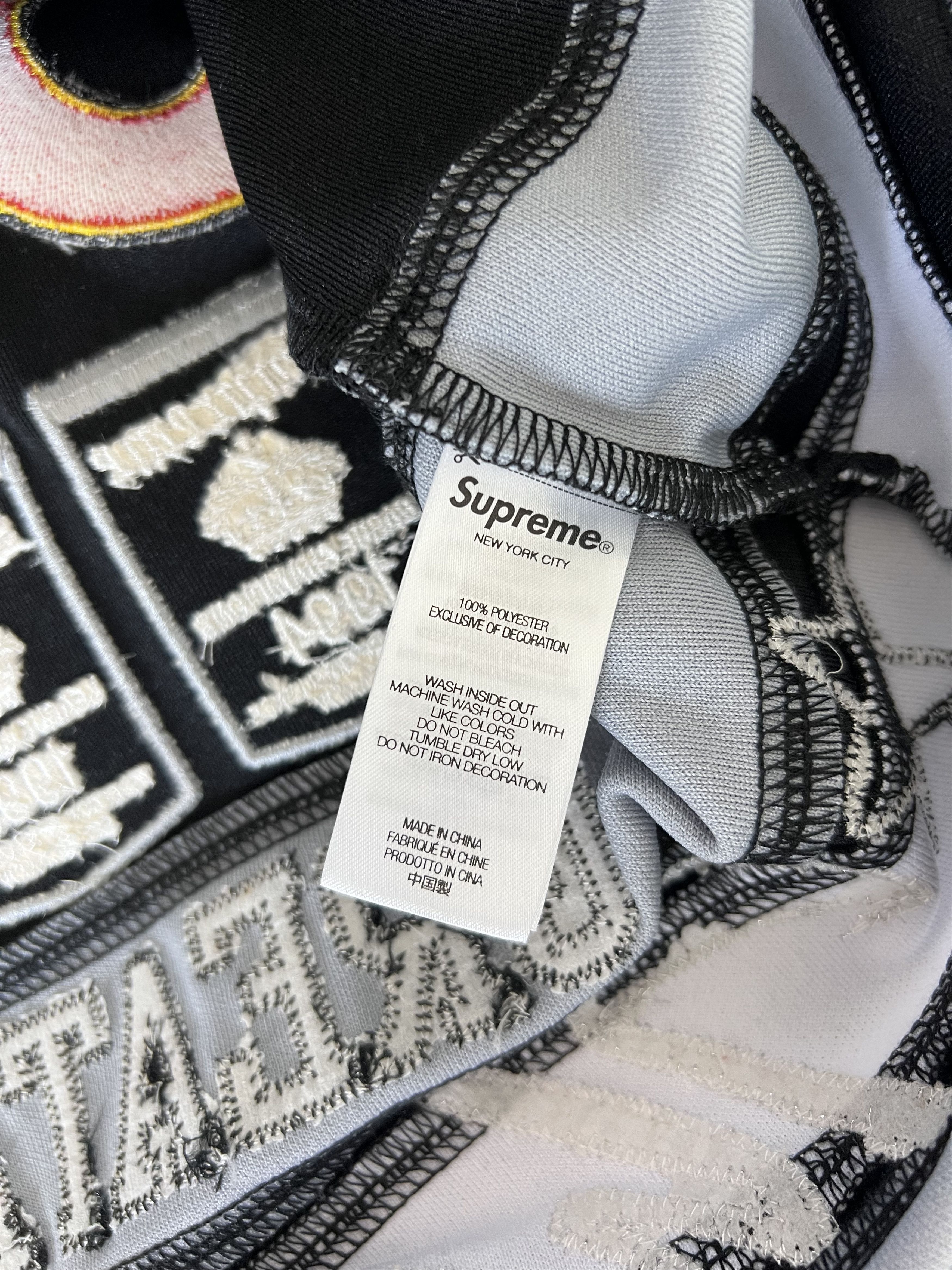 Supreme Supreme Fire & Ice Hockey Jersey in Black Size US M / EU 48-50 / 2 - 9 Thumbnail