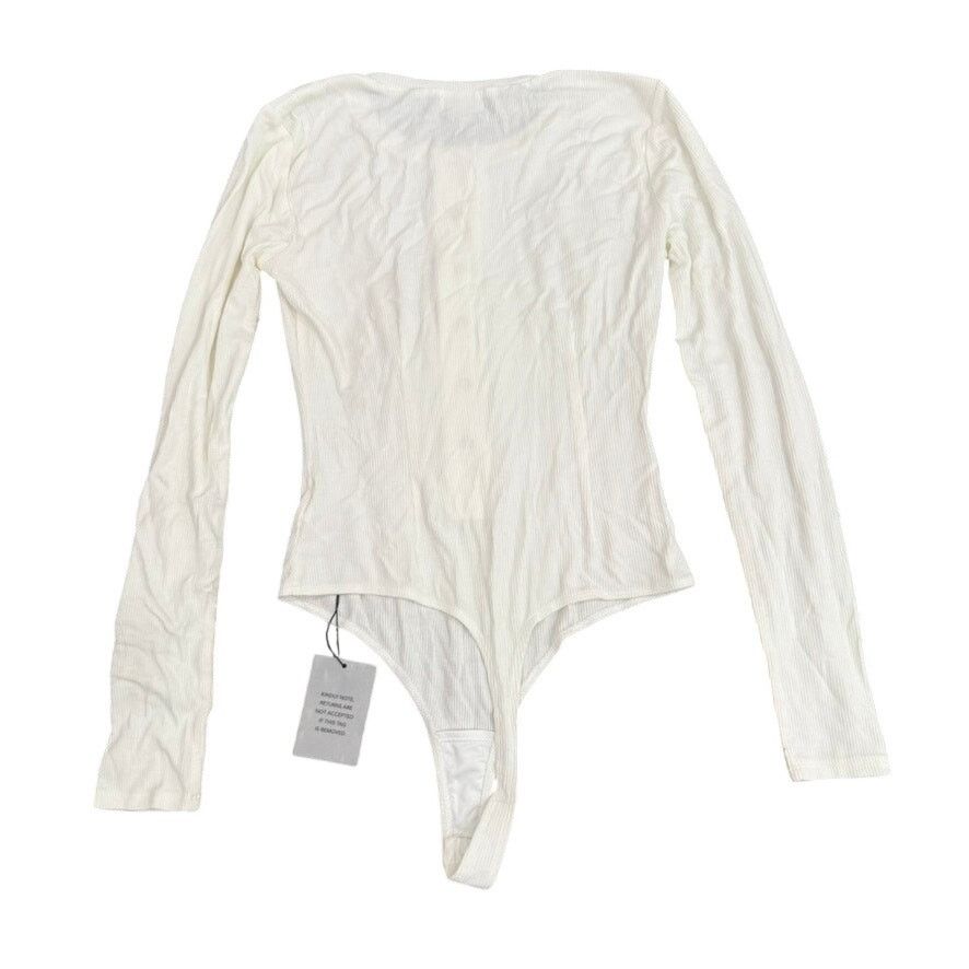 Lovers and Friends Lovers + Friends Peoria Bodysuit in Ivory, Size S Size S / US 4 / IT 40 - 6 Thumbnail