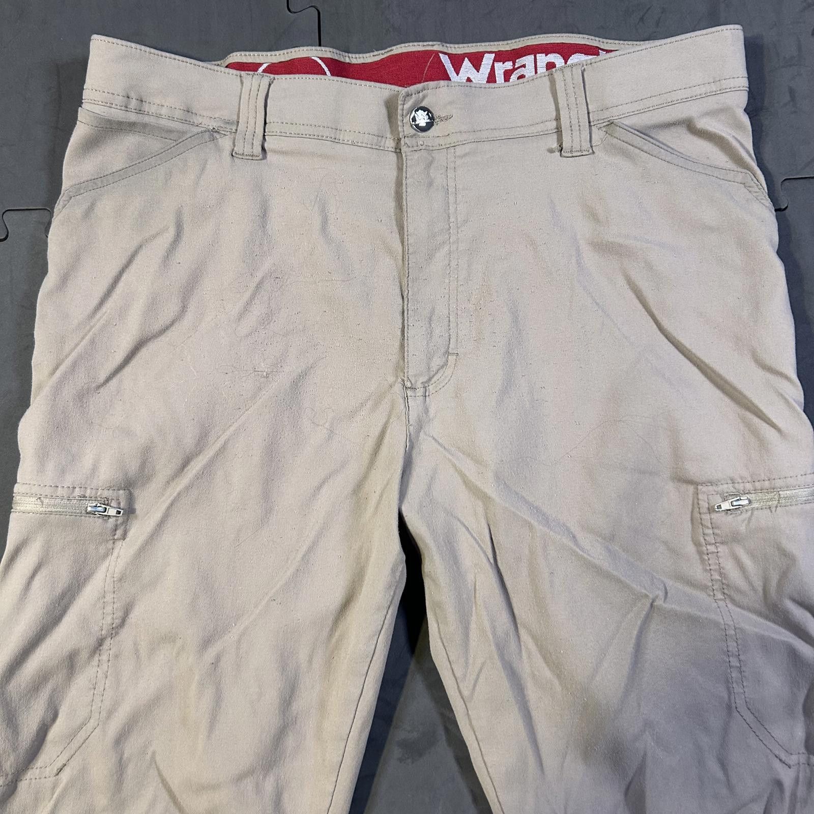 Wrangler Wrangler Men's Casual Pants Beige Size US 36 / EU 52 - 4 Thumbnail