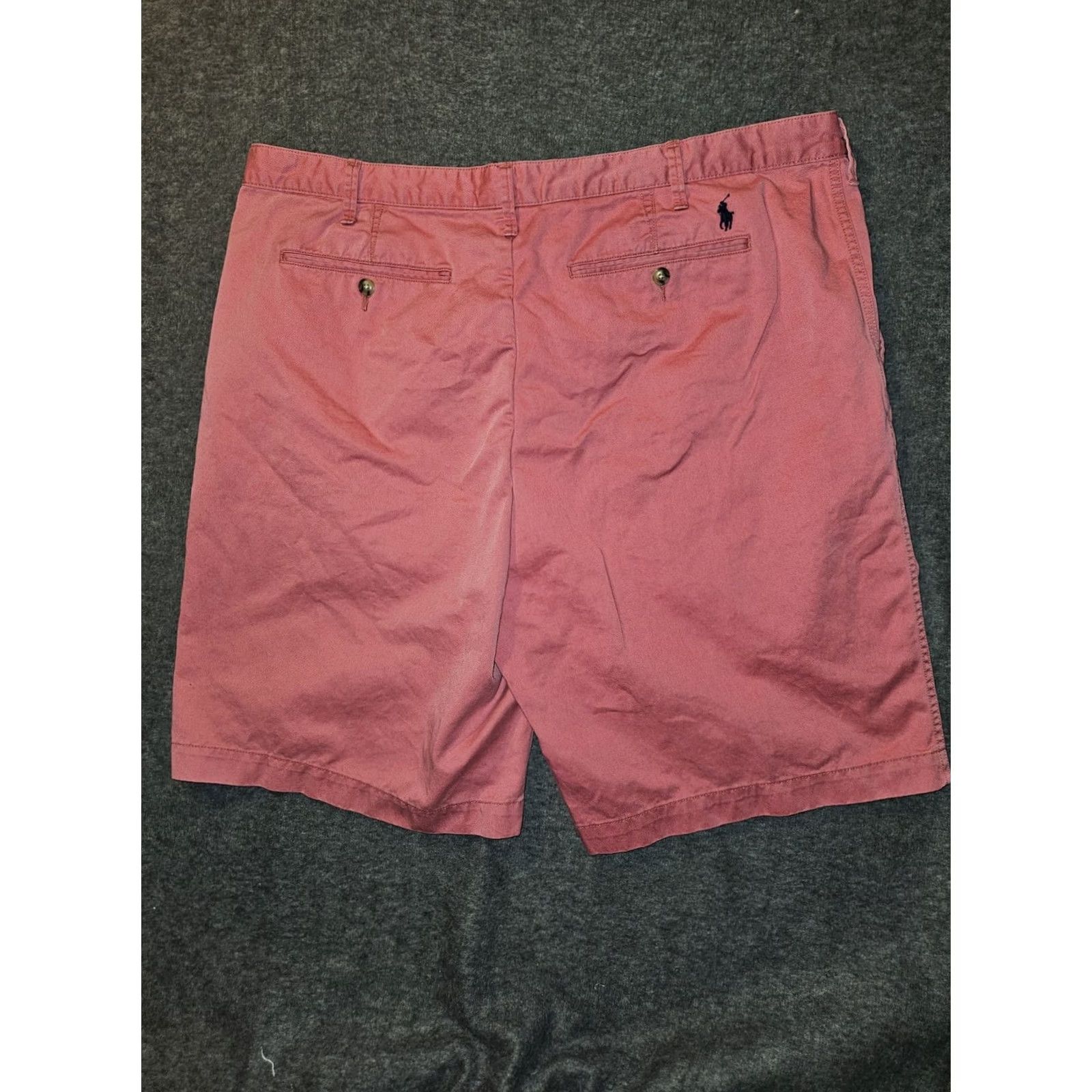 Polo Ralph Lauren Polo Ralph Lauren Chino Shorts Men 42 Relaxed Mauve Casual Preppy Logo Zipper Button Inseam 9 Size US XL / EU 56 / 4 - 7 Thumbnail