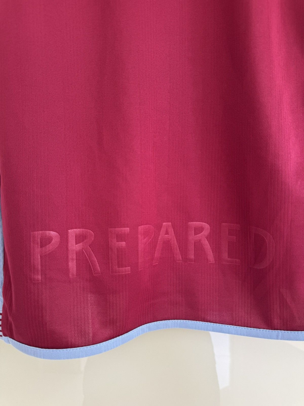 Macron Aston Villa 2013-2014 Home Soccer Jersey Football Kit Shirt Size US XL / EU 56 / 4 - 10 Thumbnail