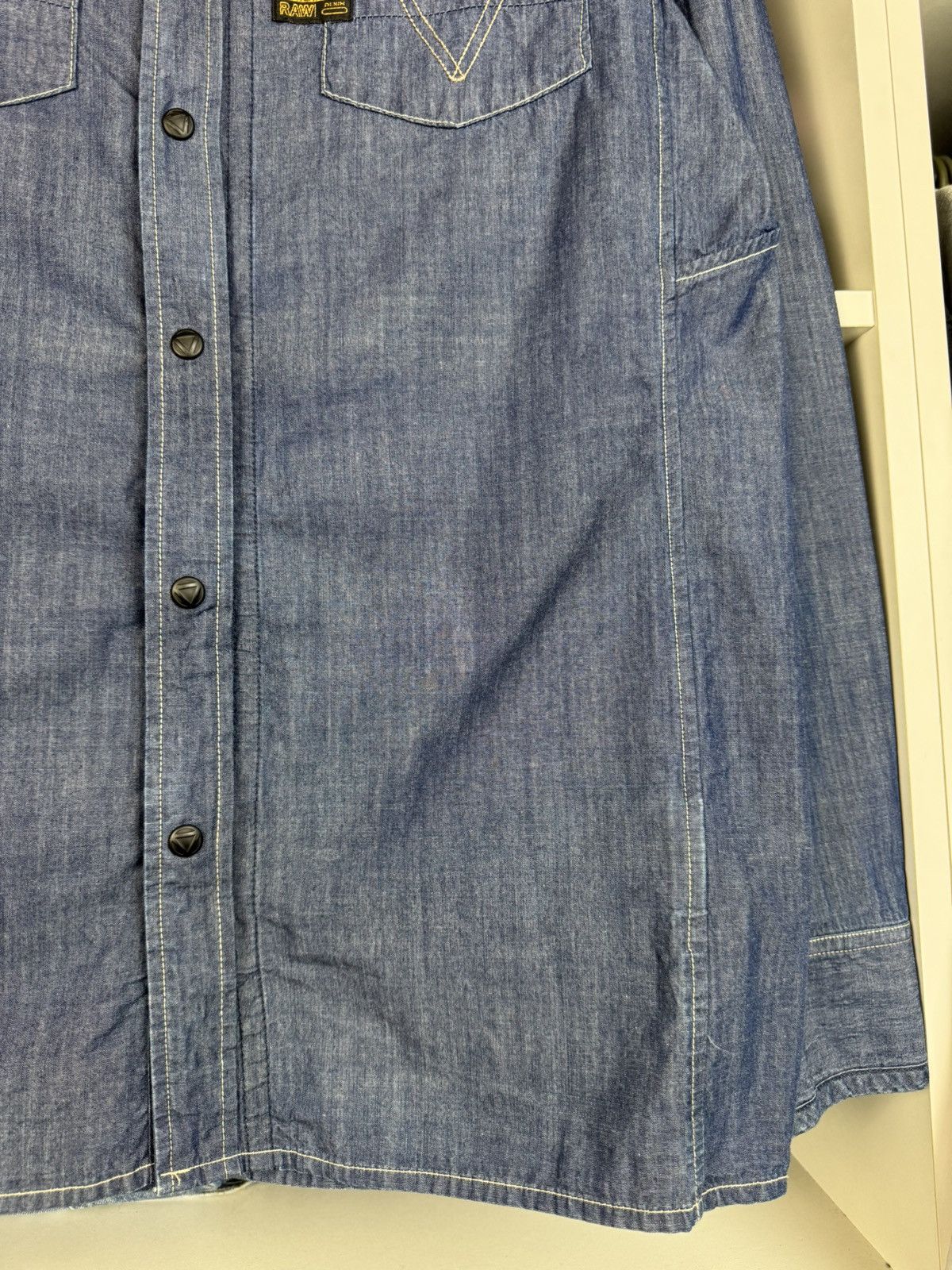 G-Star G-Star RAW 5620 MOTOR Front L/S Shirt Men's Size US L / EU 52-54 / 3 - 13 Thumbnail