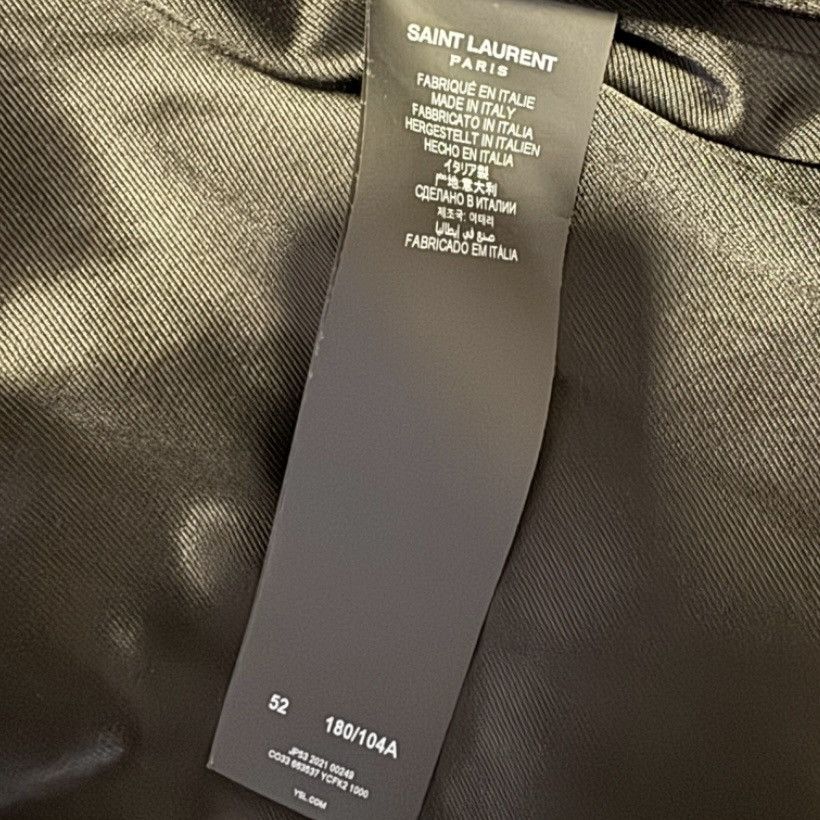 Saint Laurent Paris Saint Laurent Classic Leather Jacket Size US M / EU 48-50 / 2 - 7 Thumbnail