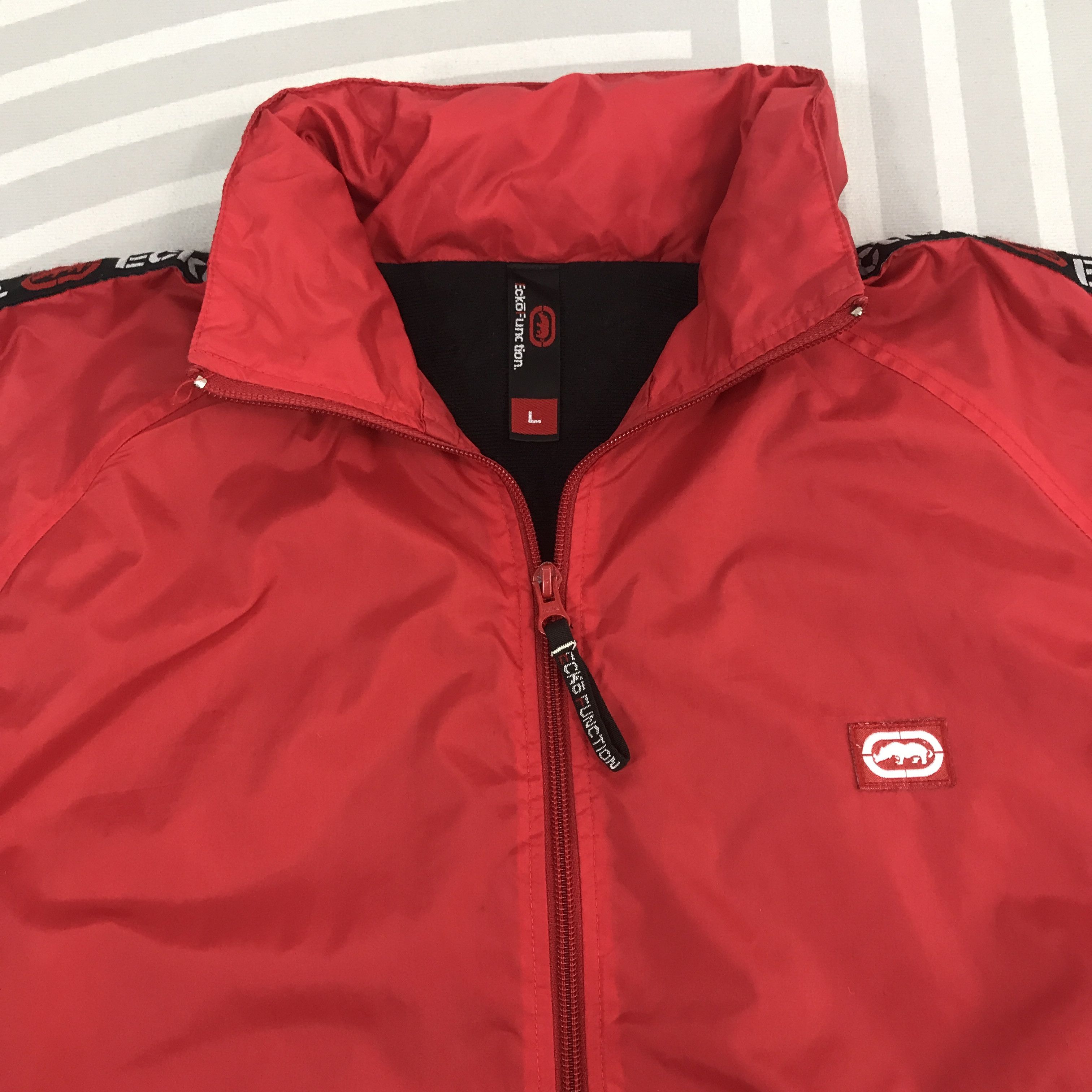 Ecko Unltd. × Vintage Vintage Ecko Function windbreaker logo Jacket Size US L / EU 52-54 / 3 - 8 Thumbnail