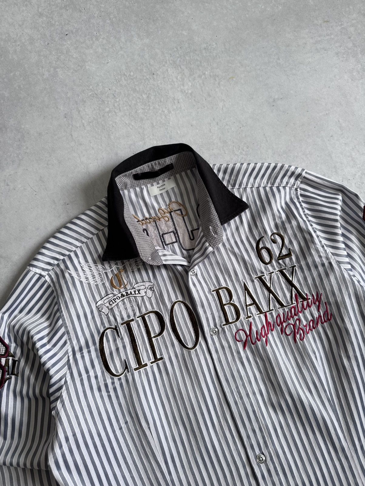 Other Vintage CipoBaxx 62 Y2K Unisex Chief Kief Style Button Shirt Size US L / EU 52-54 / 3 - 5 Thumbnail