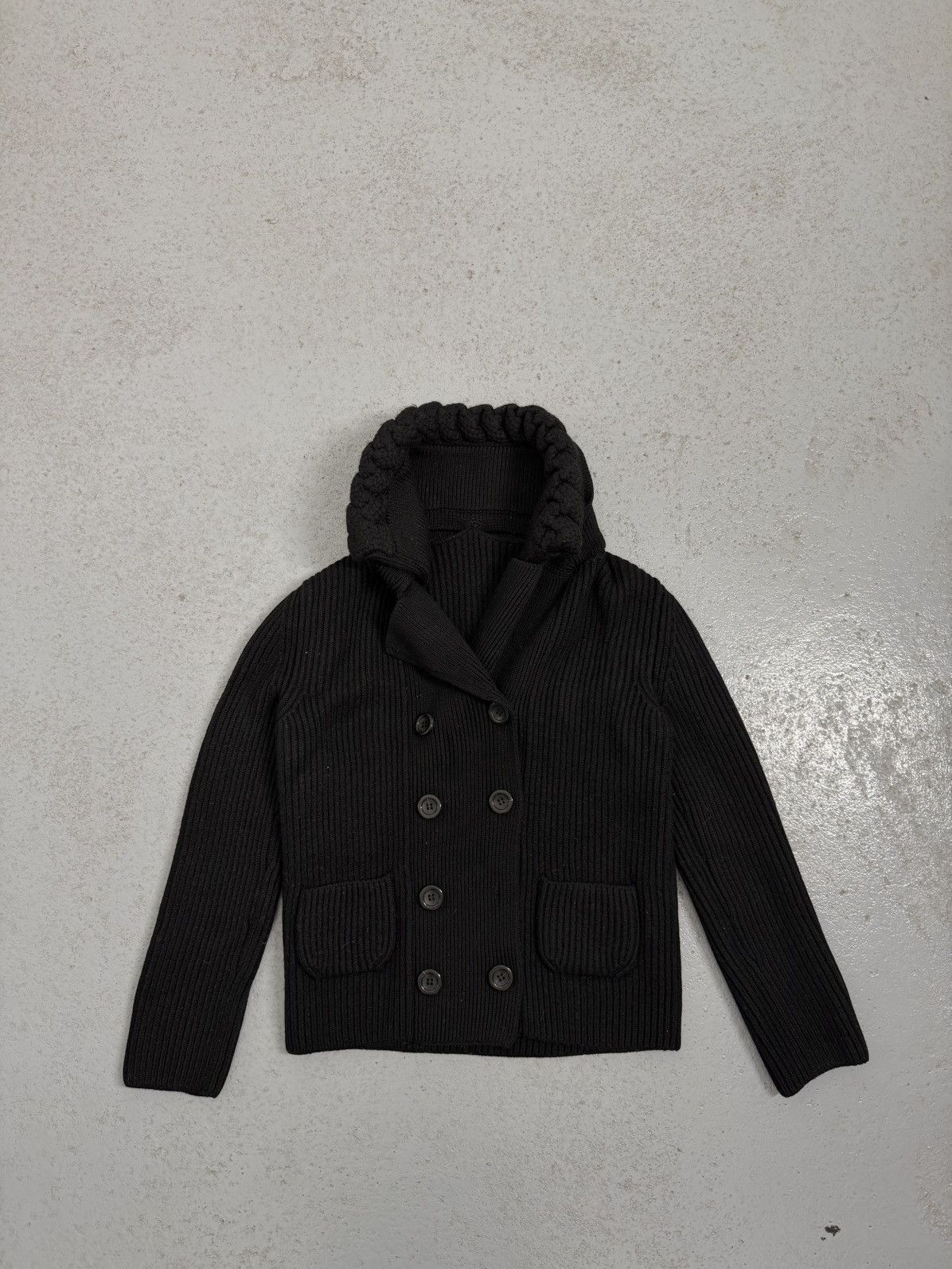 Prada Vintage Prada Souble Breasted Wool Sweater Size M / US 6-8 / IT 42-44 - 1 Thumbnail