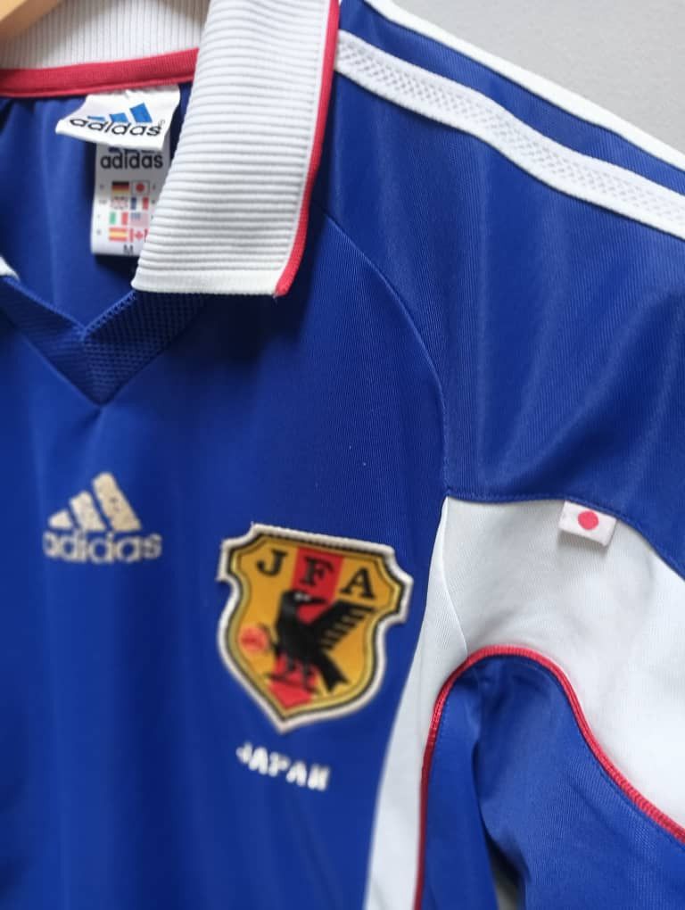Adidas × Vintage Vintage 90s jfa japan national jersey Size US M / EU 48-50 / 2 - 5 Thumbnail