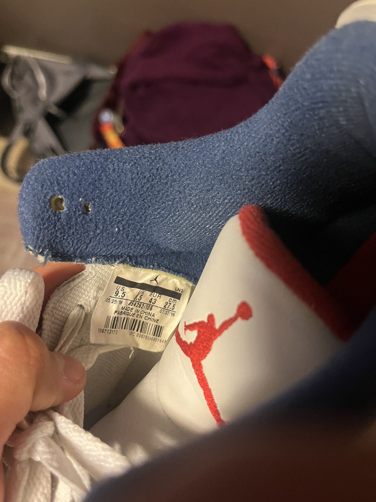 Jordan Brand Jordan 3 “True Blue” 2011 Size US 9.5 / EU 42-43 - 7 Thumbnail