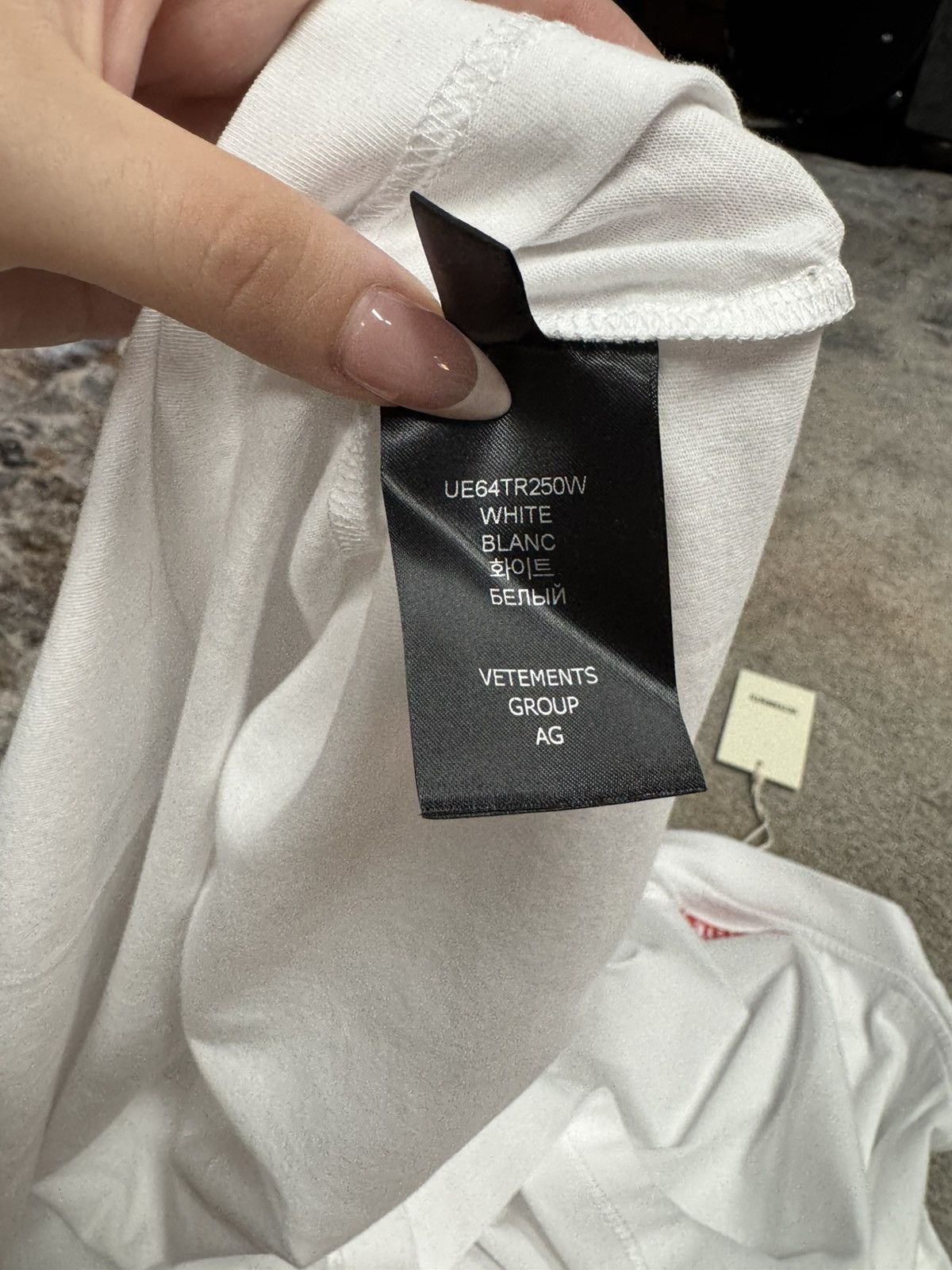 Vetements VETEMENTS Y2K-print cotton T-shirt Size US S / EU 44-46 / 1 - 6 Thumbnail