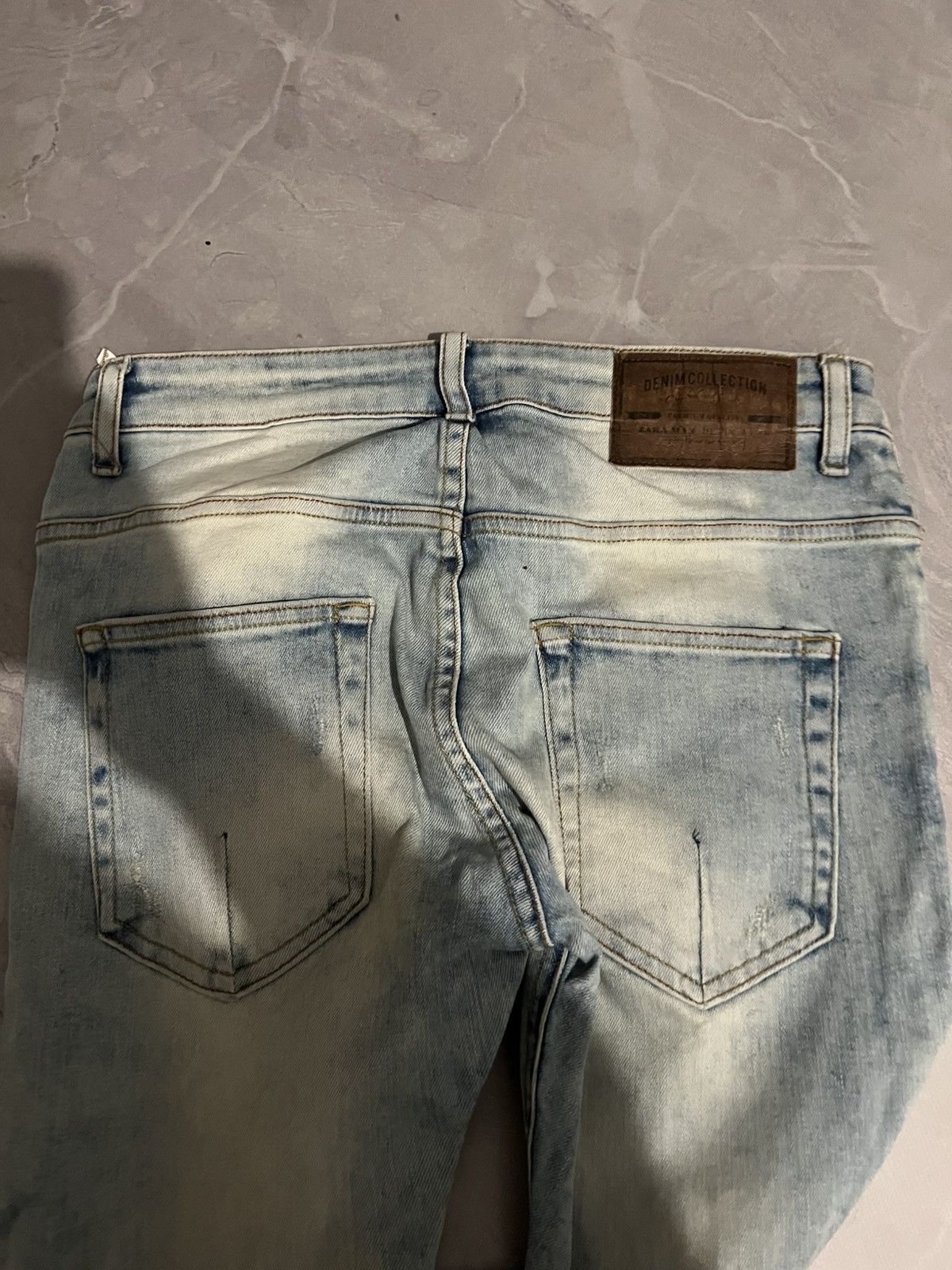 Vintage Vintage Skinny Light Blue Fresh / Balenciaga Style Y2K Size US 30 / EU 46 - 7 Thumbnail