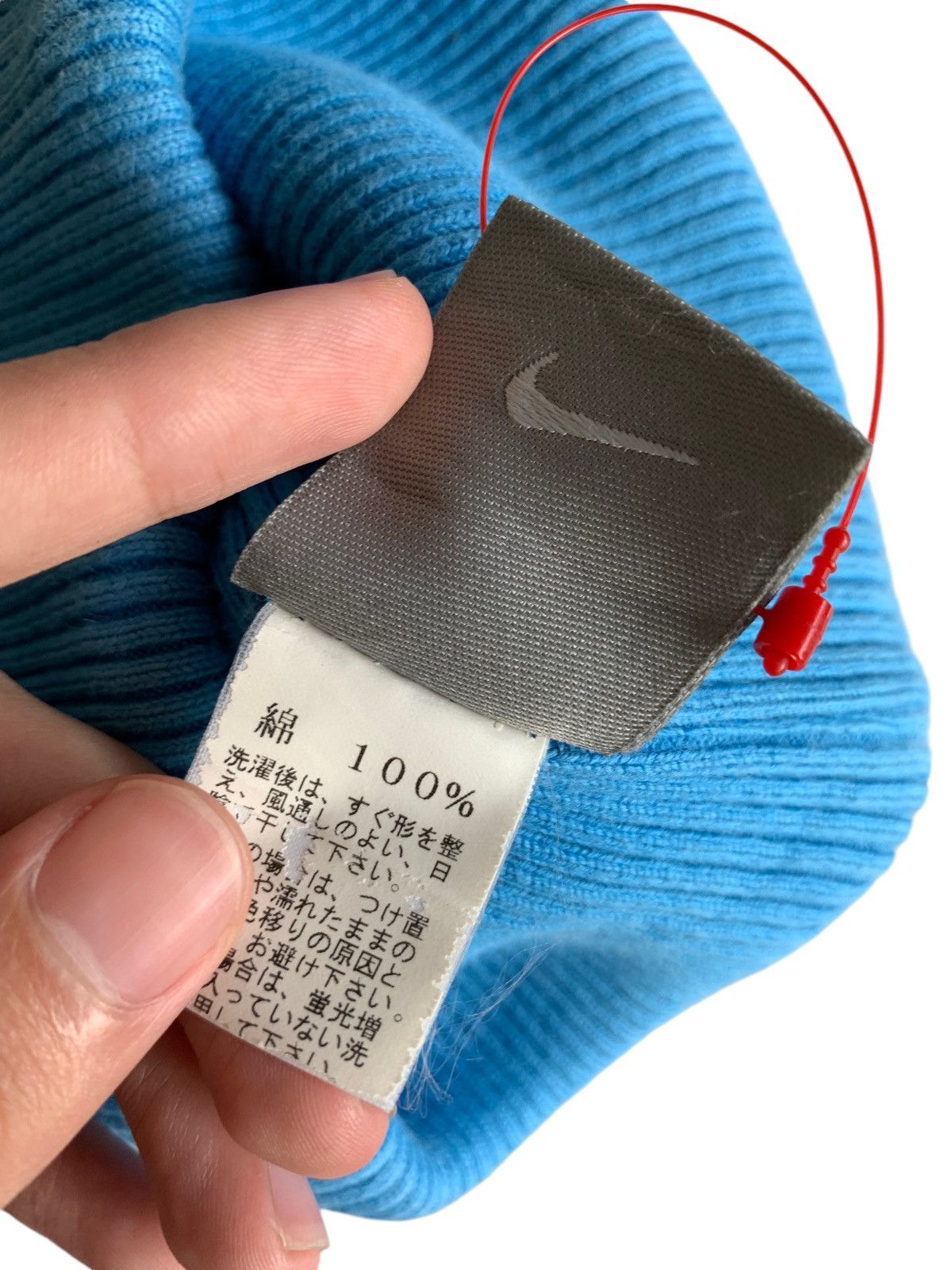 Japanese Brand × Nike Vintage Nike Nice Design Beanie Hats Size ONE SIZE - 10 Thumbnail