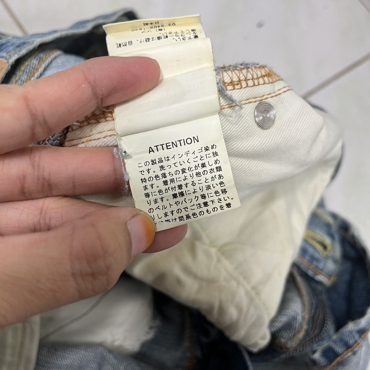 Sophnet. Vintage Sophnet Sashiko Distressed Motive Denim Jeans Size US 32 / EU 48 - 16 Thumbnail