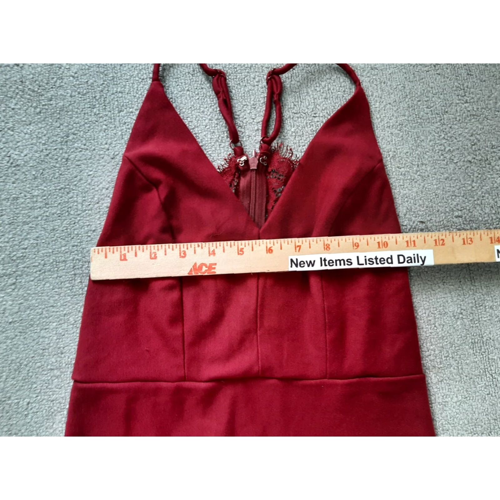 Lulus Lulus Dress Womens XS Red Sleeveless Knee Length A-Line Dress Size XS / US 0-2 / IT 36-38 - 3 Thumbnail