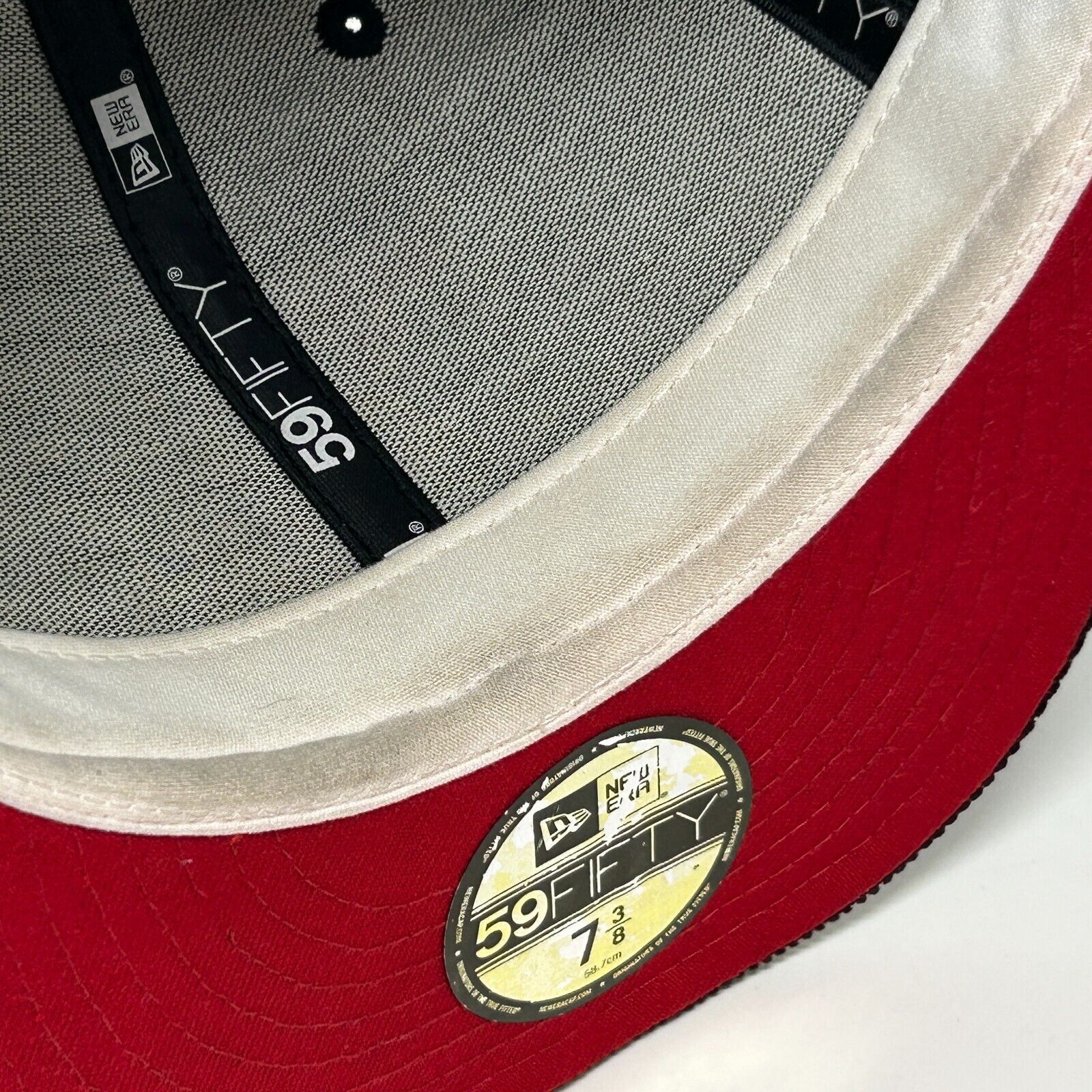 New Era Oakland Athletics As Hat Baseball Cap New Era Fitted 7 3/8 Size ONE SIZE - 5 Thumbnail