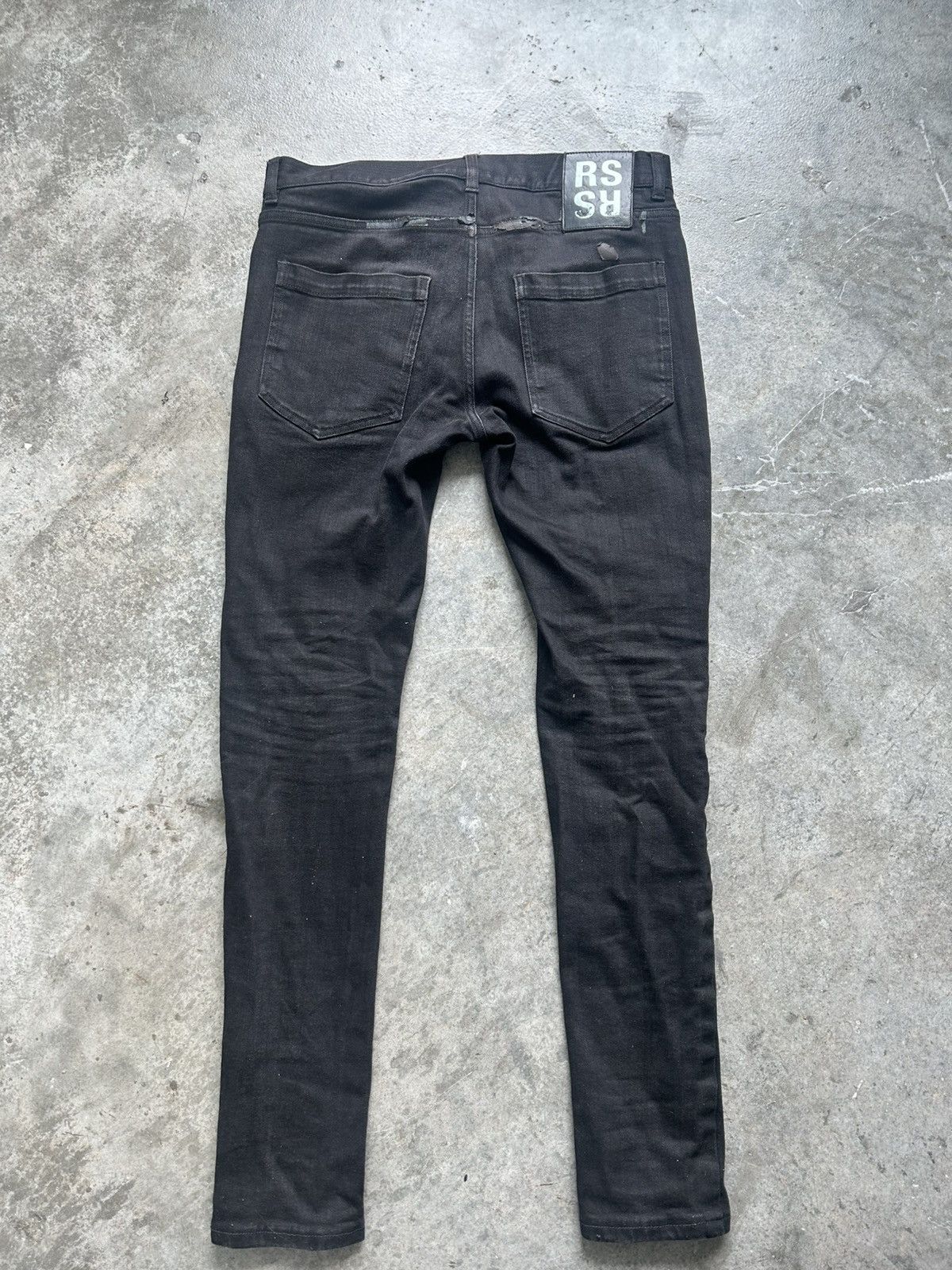 Raf Simons Waxed Denim | Grailed