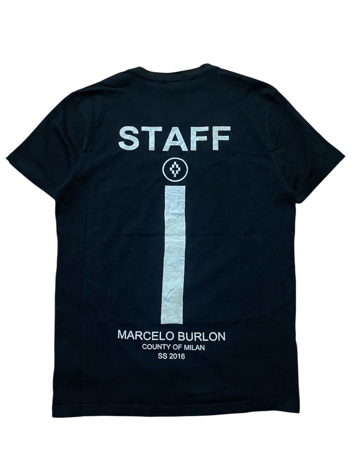 Marcelo Burlon Marcelo Burlon SS2016 Staff Tee Size US M / EU 48-50 / 2 - 2 Thumbnail