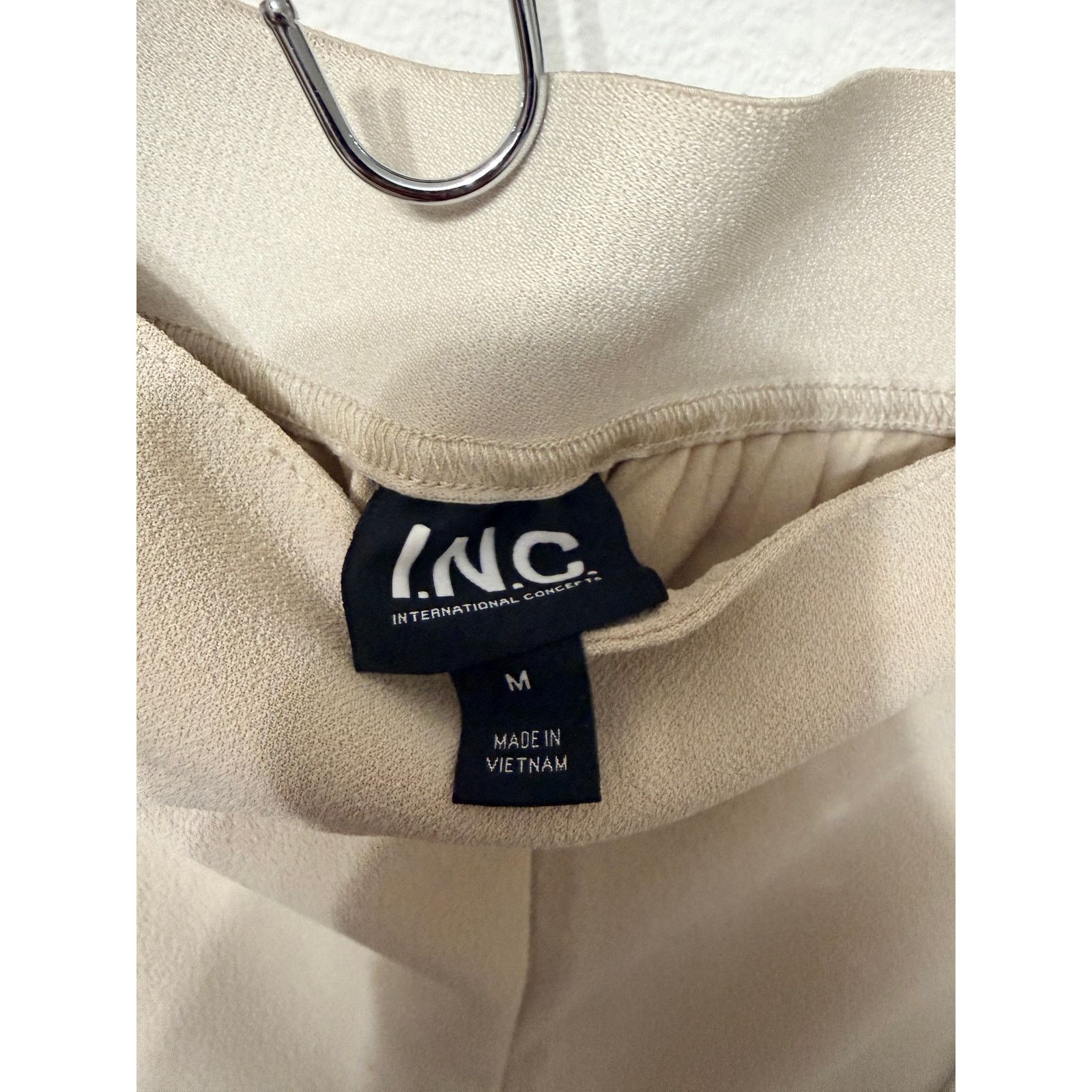 Other Preloved International Concepts INC Women Pintuck Pants Sz M Size 30" / US 8 / IT 44 - 3 Thumbnail
