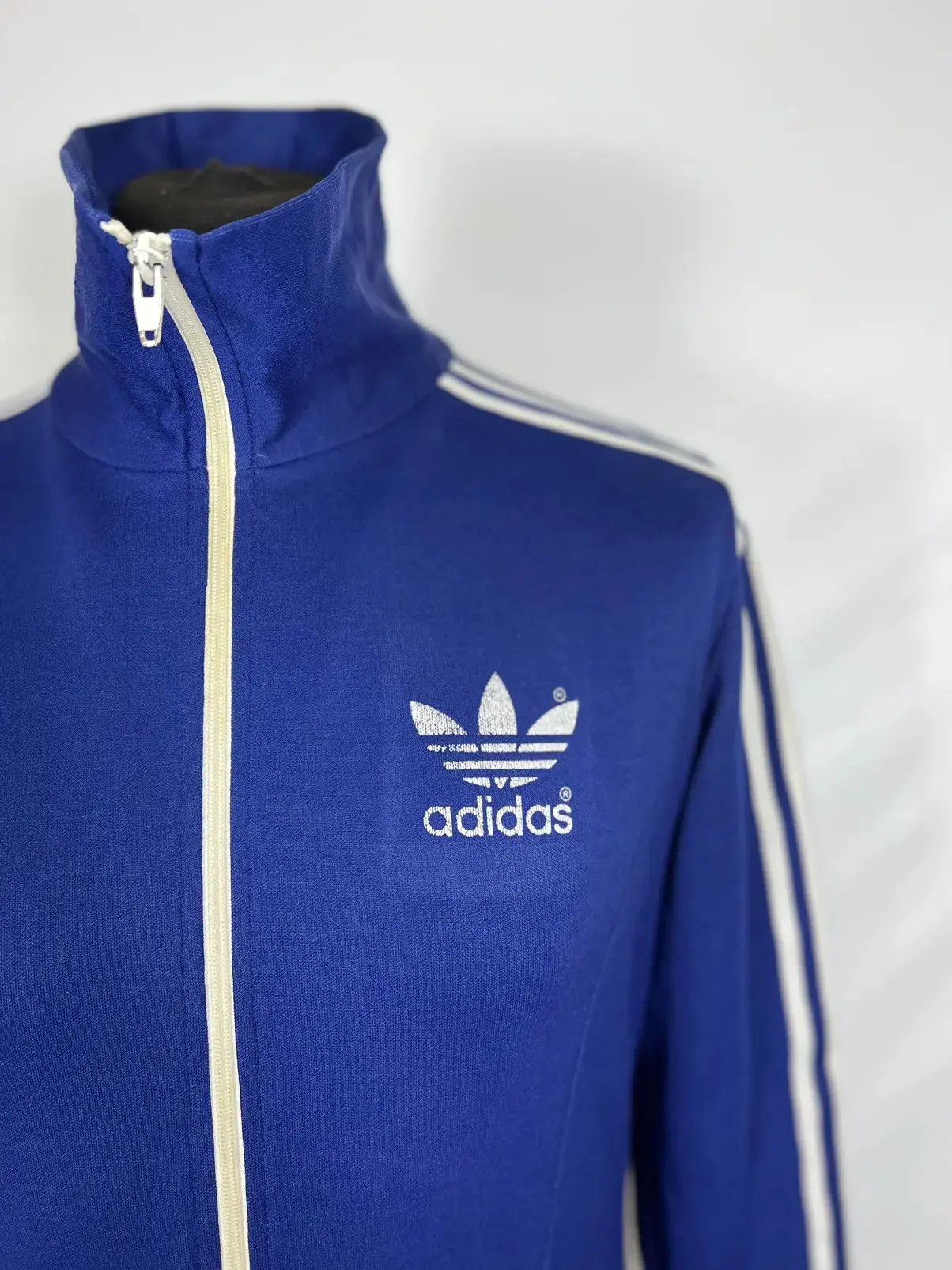 Adidas × Vintage Vintage Adidas full zip track top Size US S / EU 44-46 / 1 - 3 Thumbnail