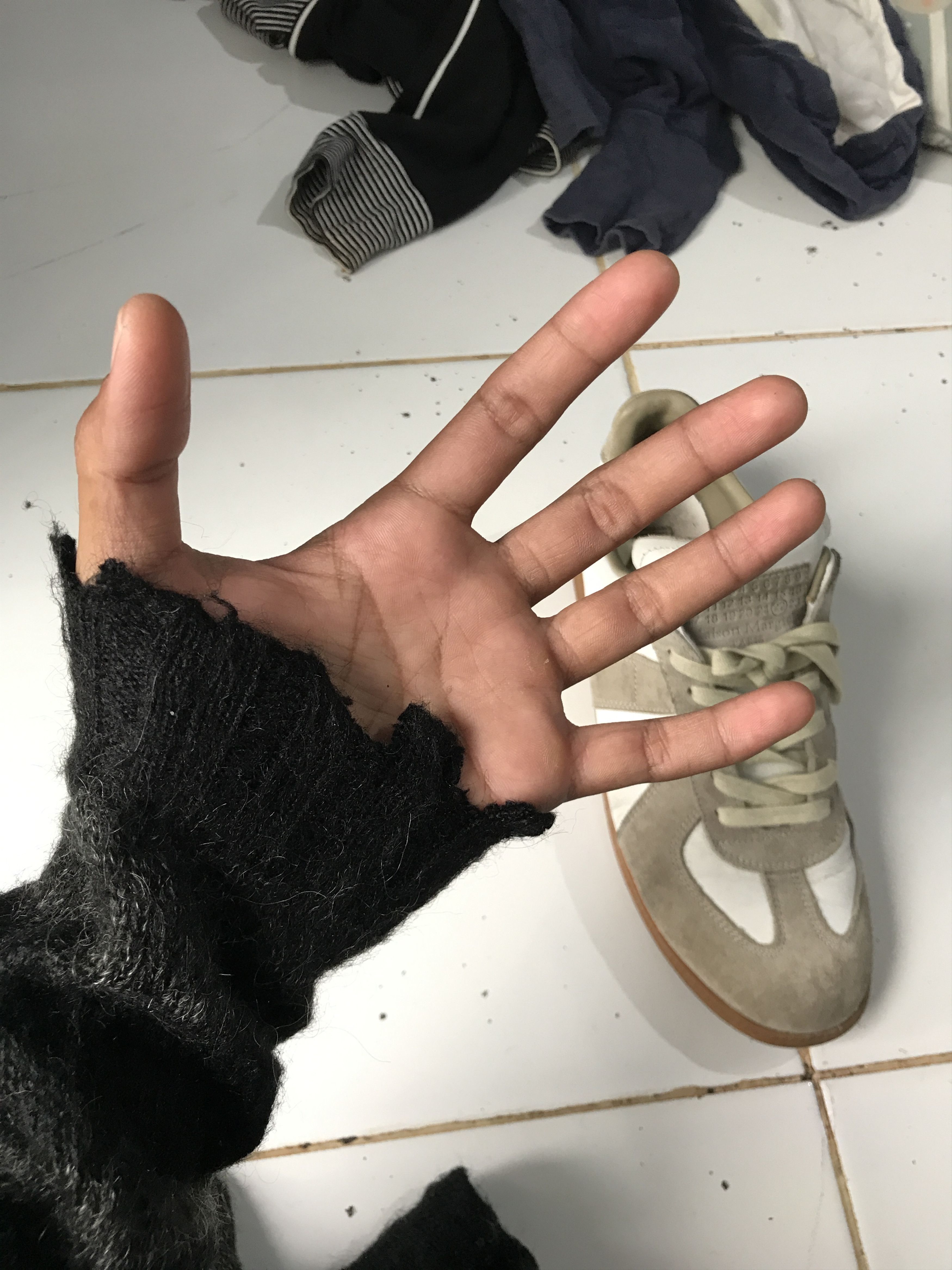 Japanese Brand × Vintage Vintage knit sweatshirts distressed junya style Size US M / EU 48-50 / 2 - 7 Thumbnail