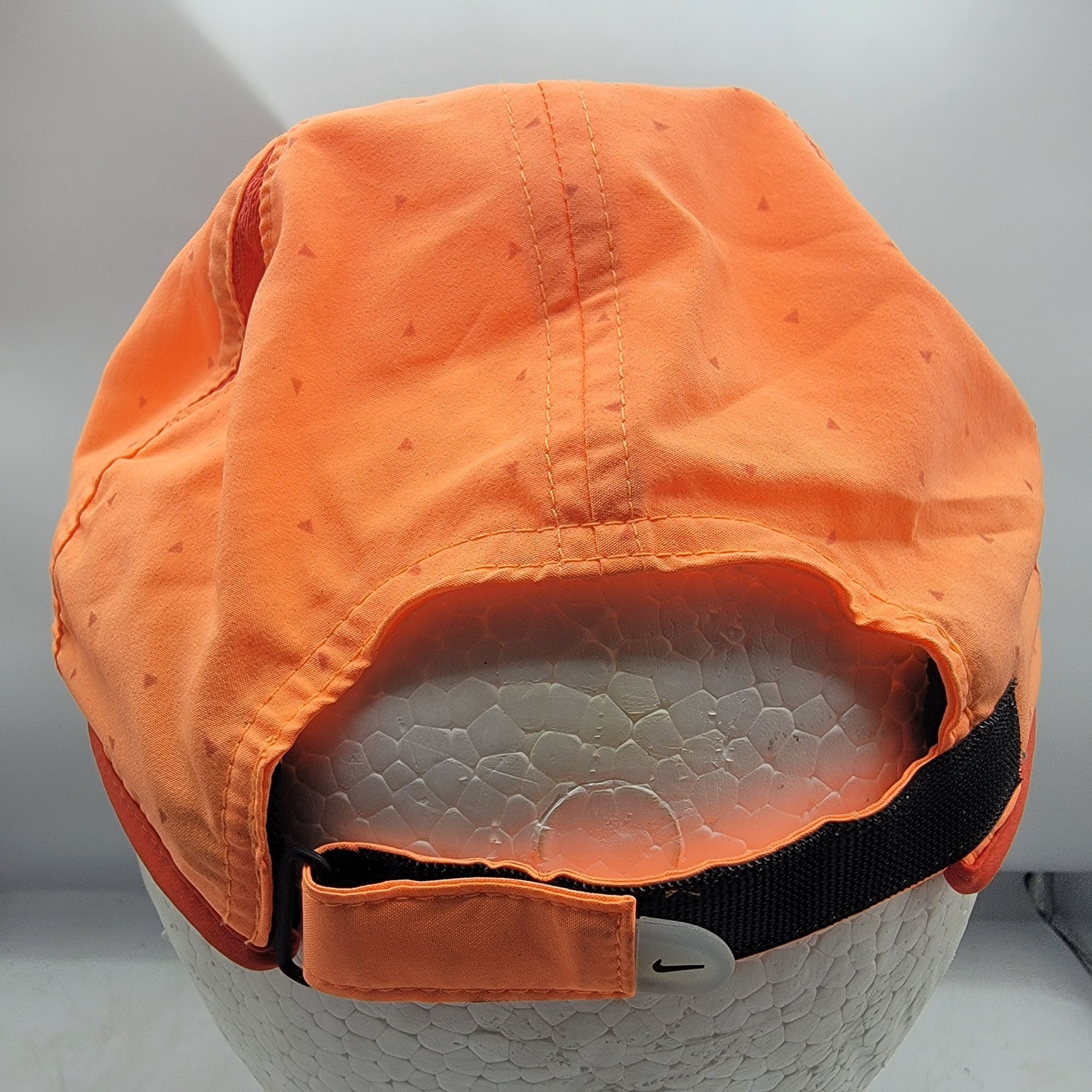 Nike Nike Featherlight Dri-Fit Athletic Running Hat Cap Mesh Oran Size ONE SIZE - 3 Thumbnail
