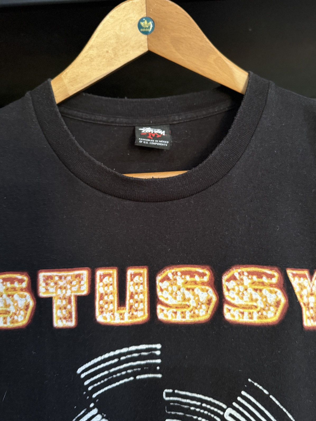 Stussy × Vintage Vintage Stussy Toronto World Wide Faded Tee Size US M / EU 48-50 / 2 - 4 Thumbnail