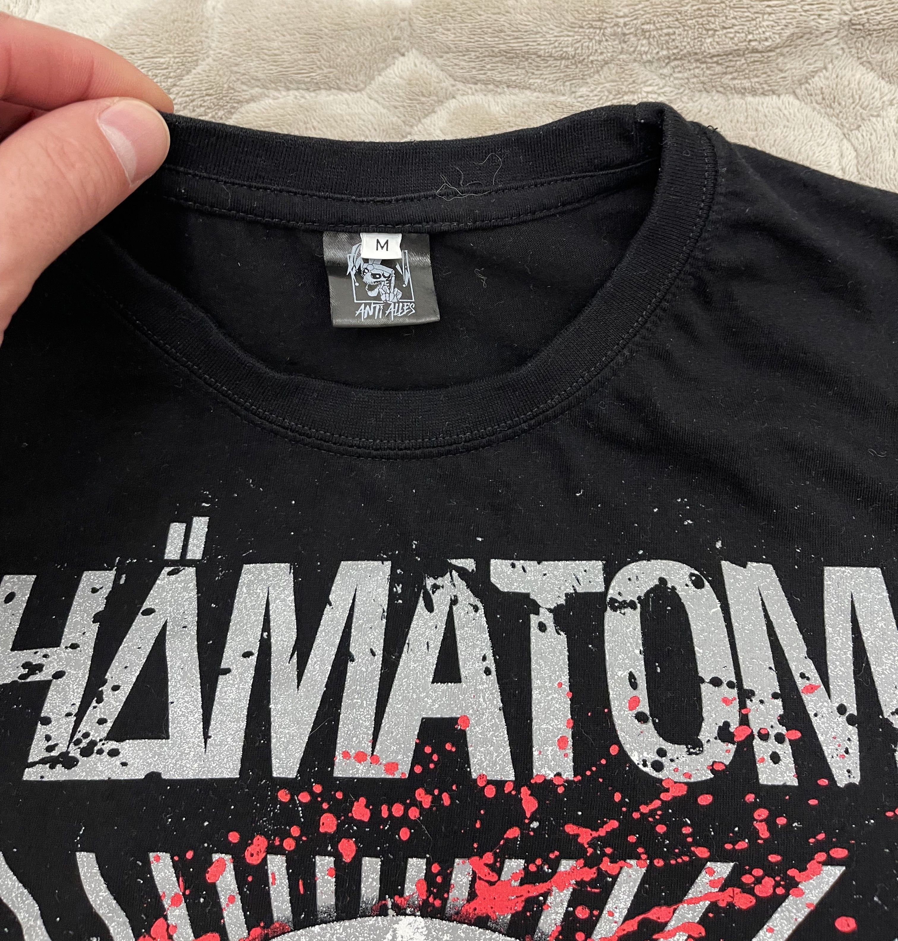 Vintage Skull Y2K German Hamaton T-Shirt Size US M / EU 48-50 / 2 - 4 Thumbnail