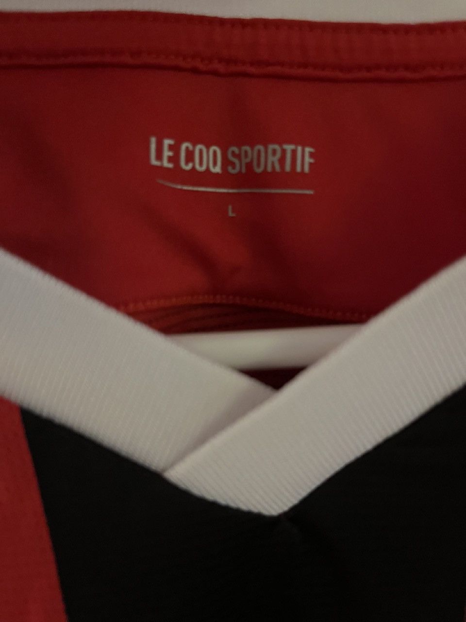 Le Coq Sportif OGC Nice 23-24 Home Jersey Size US L / EU 52-54 / 3 - 4 Thumbnail