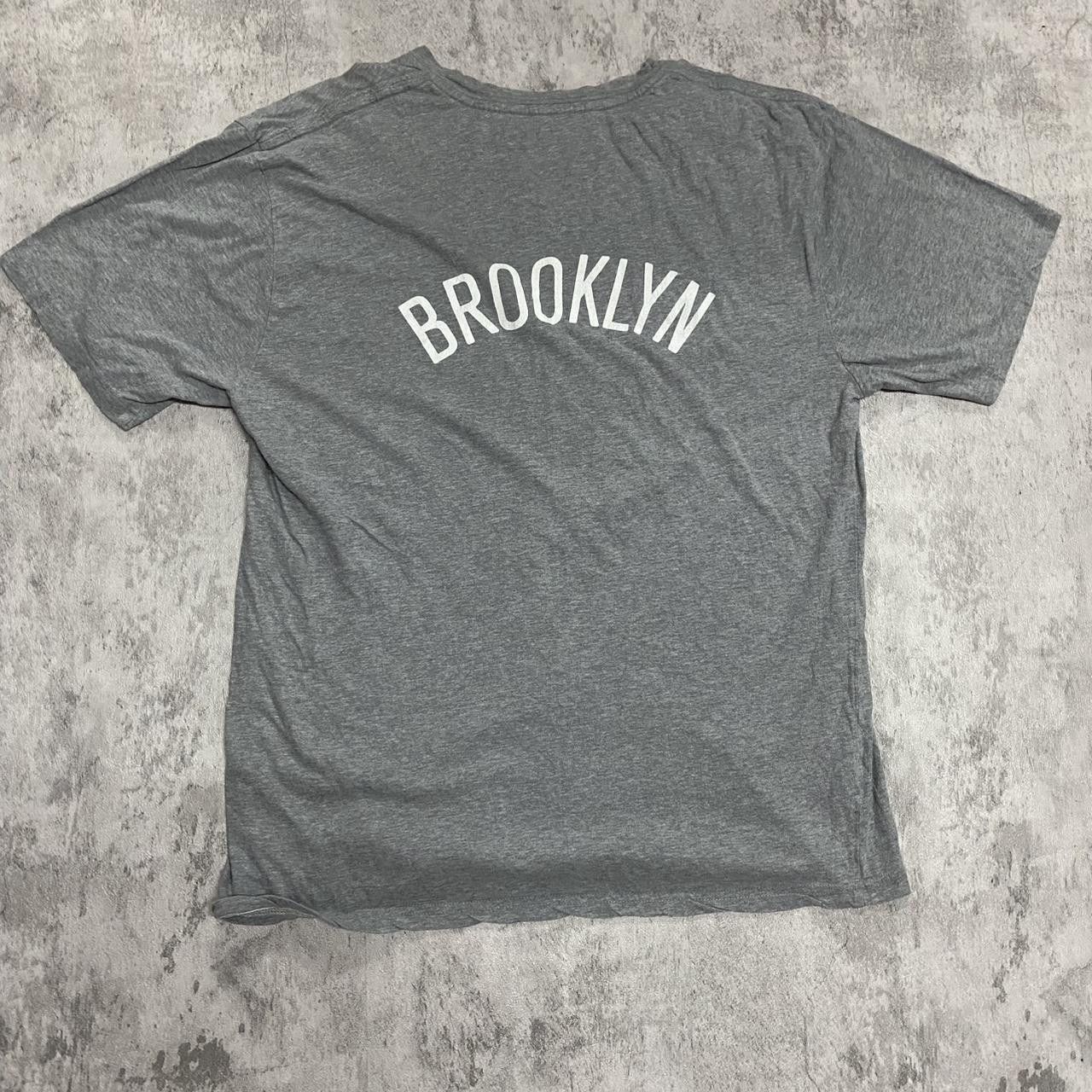 Mitchell & Ness Grey Mitchell & Ness Brooklyn Nets T-shirt Size US L / EU 52-54 / 3 - 2 Thumbnail