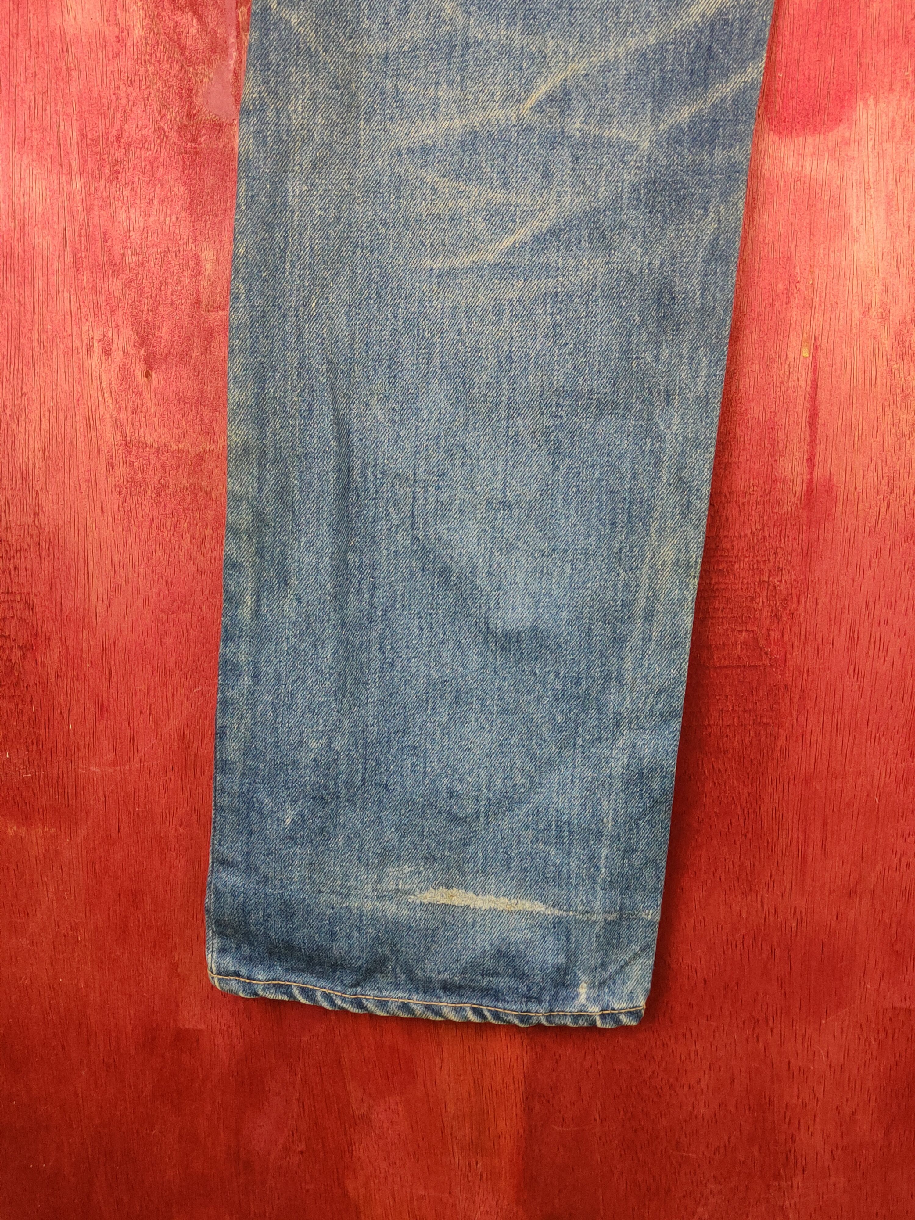 Big John Big John Blue Faded Distressed Ripped Jeans #S2209 Size US 29 - 9 Thumbnail