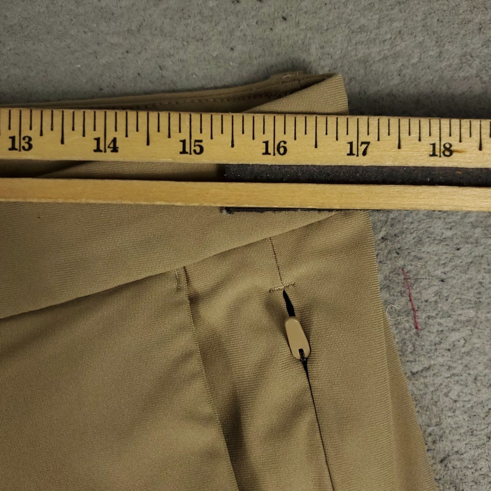 Lululemon Lululemon Pants Mens 33x26 Beige Chino Straight Pocket Slash Flat Front Regular Pant Size US 33 - 3 Thumbnail
