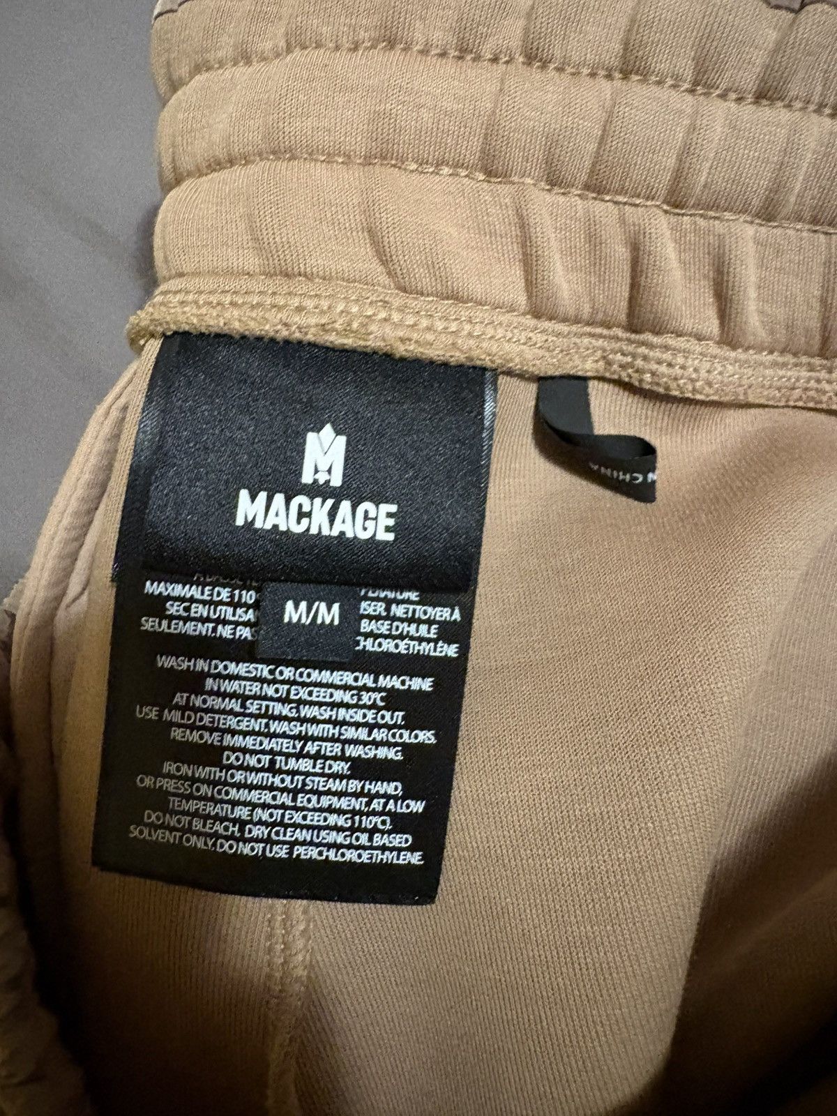 Mackage Mackage Camel Sweatpants size M Size US 32 / EU 48 - 4 Thumbnail