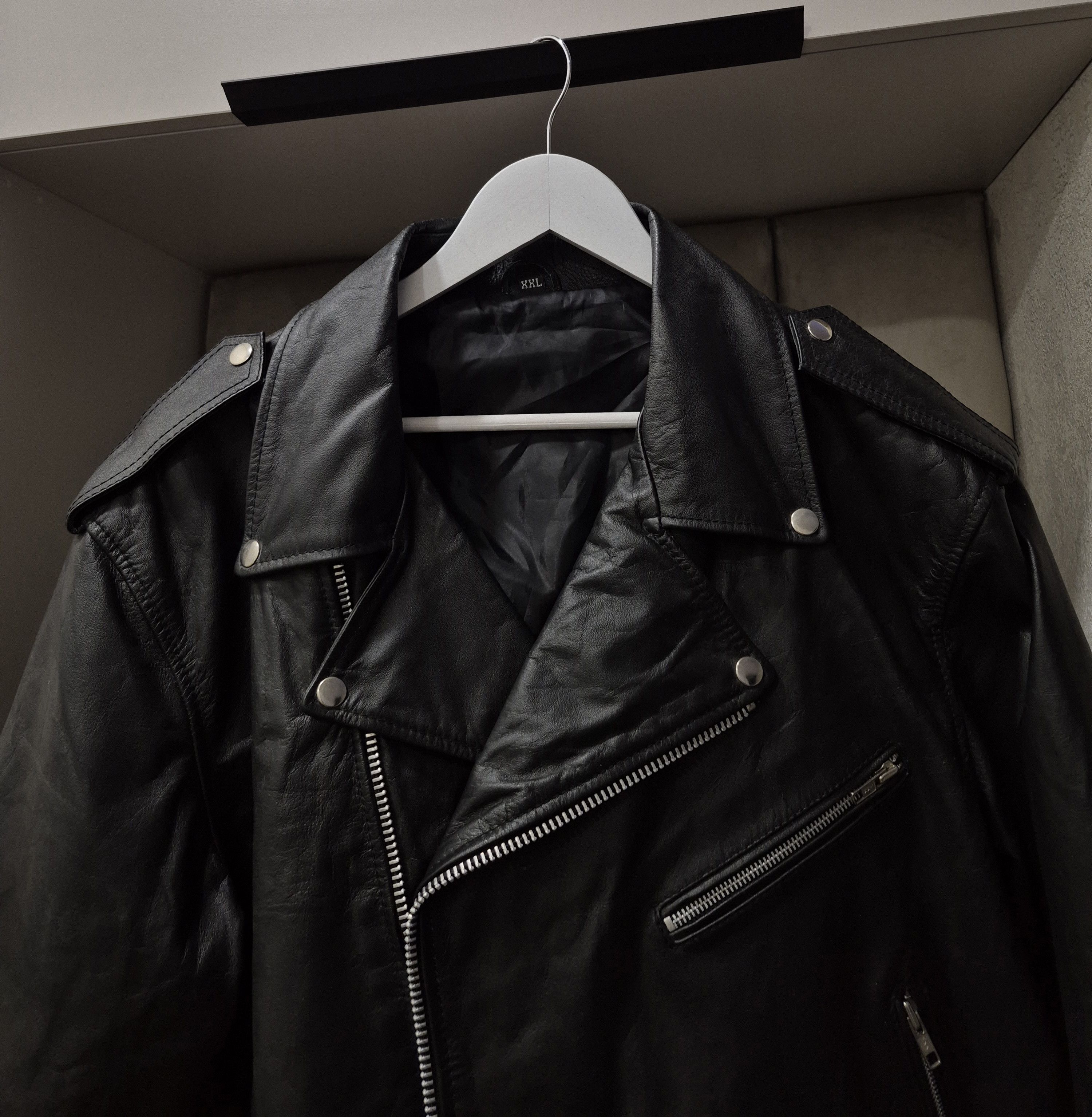 Other Mauritius leather biker jacket Size US XL / EU 56 / 4 - 2 Thumbnail
