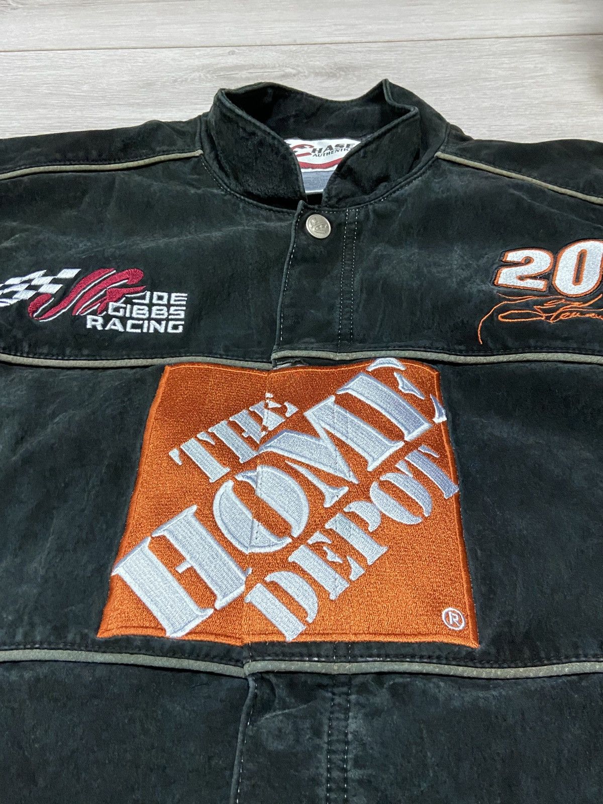 NASCAR Vintage NASCAR 90s The Home Deport Racing team jacket size L Size US L / EU 52-54 / 3 - 9 Thumbnail