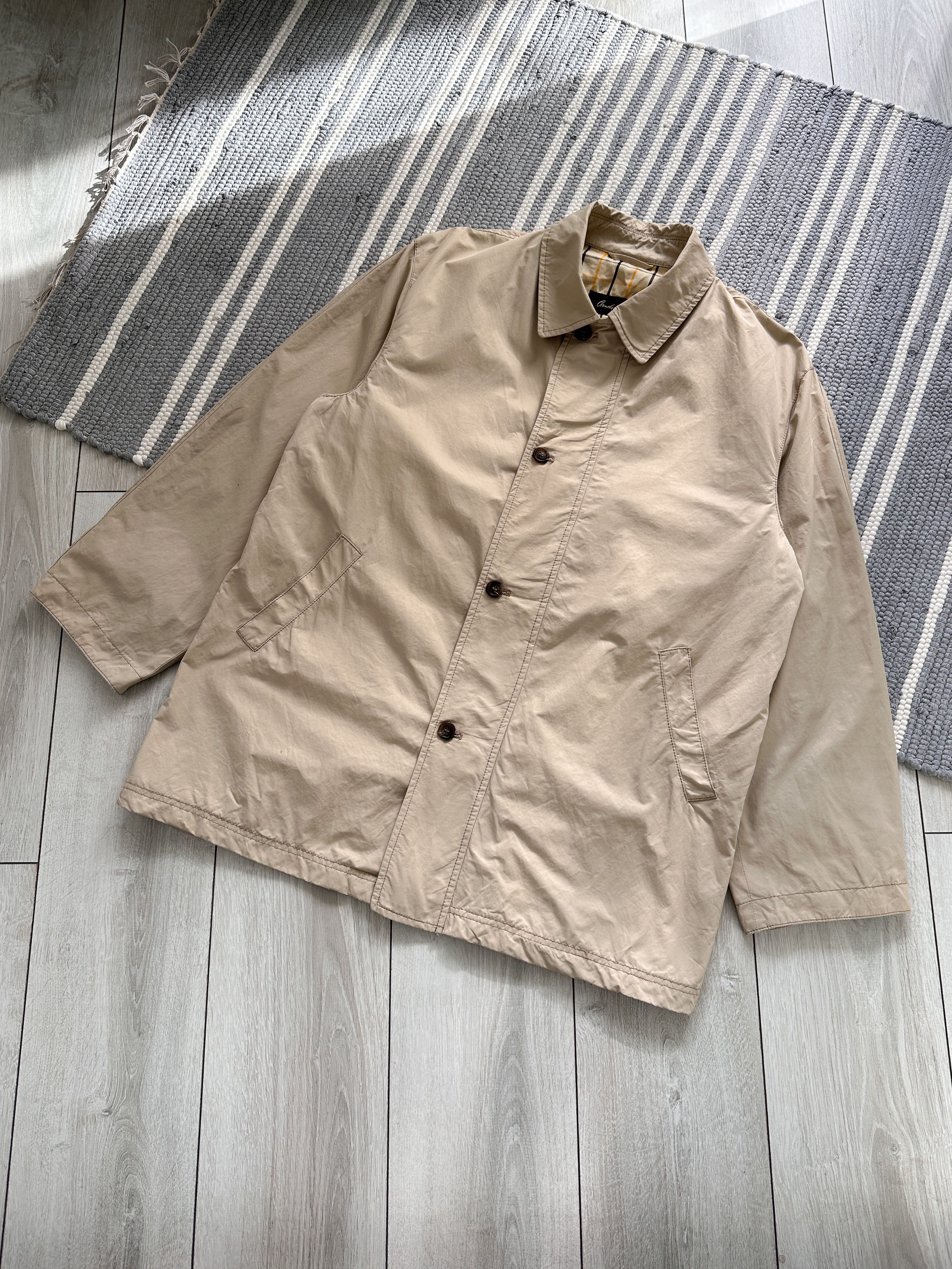 Corneliani Vintage Corneliani Beige Trench Coat Jacket Size US L / EU 52-54 / 3 - 1 Thumbnail