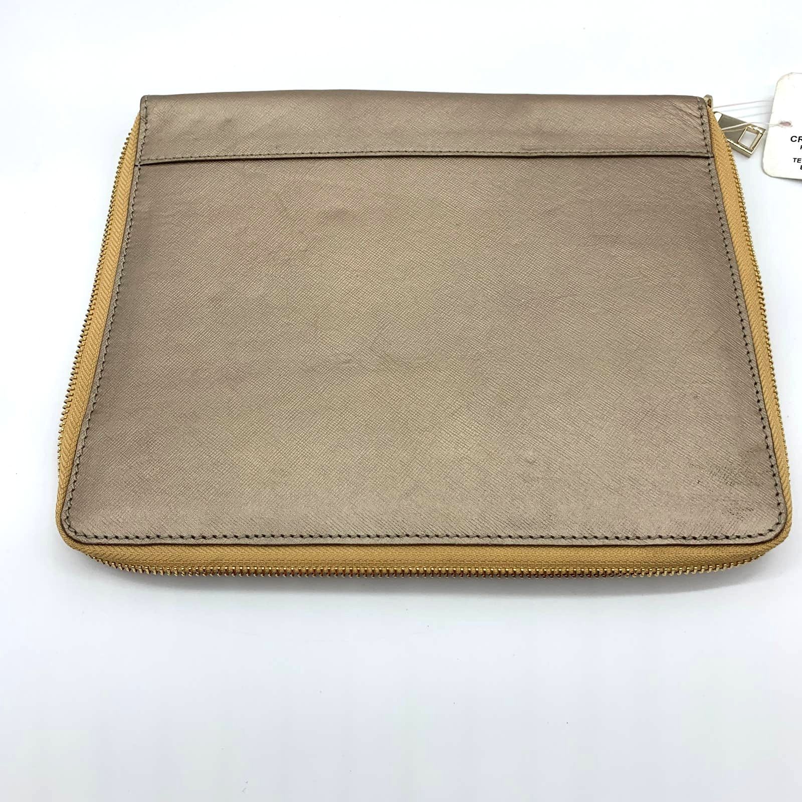 Banana Republic Banana Republic Tablet Case Zip Around Small Bag Gold Color Size ONE SIZE - 3 Thumbnail