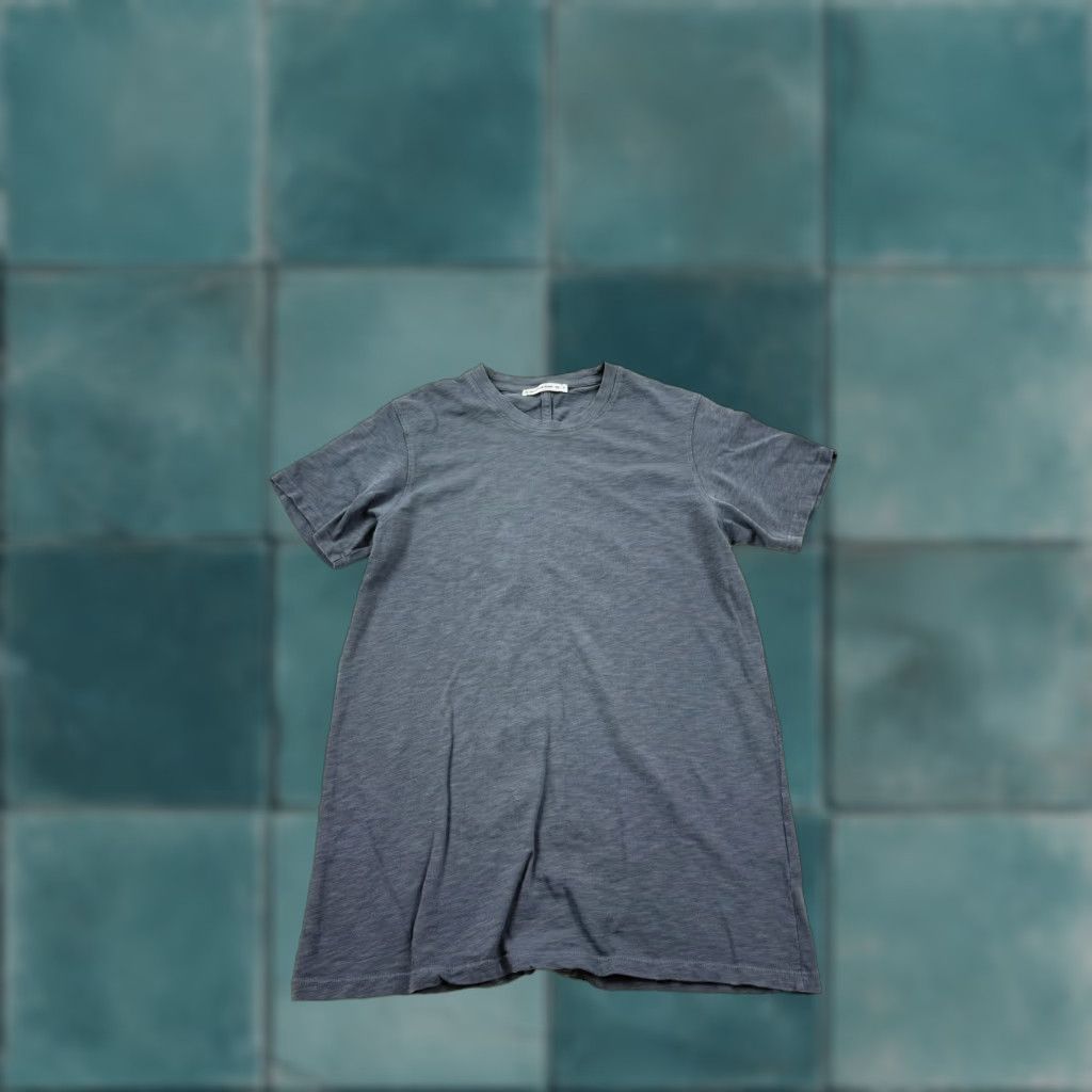 Vintage American Giant Shirt Mens Small Blue Supima Cotton Slub Crewneck Made USA Size US S / EU 44-46 / 1 - 1 Thumbnail
