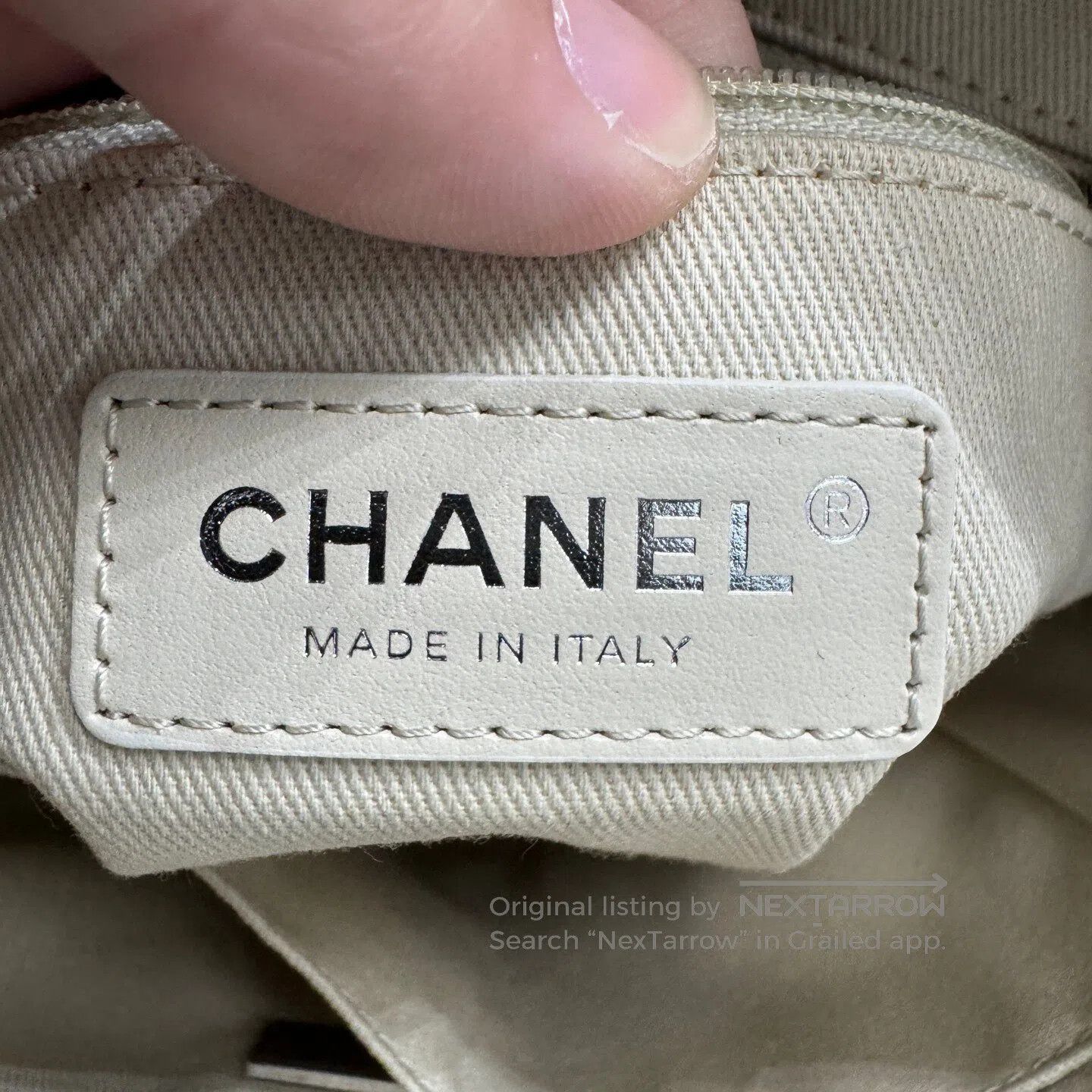 Chanel Chanel 21B Fabric Woven tote bag| Size ONE SIZE - 4 Thumbnail
