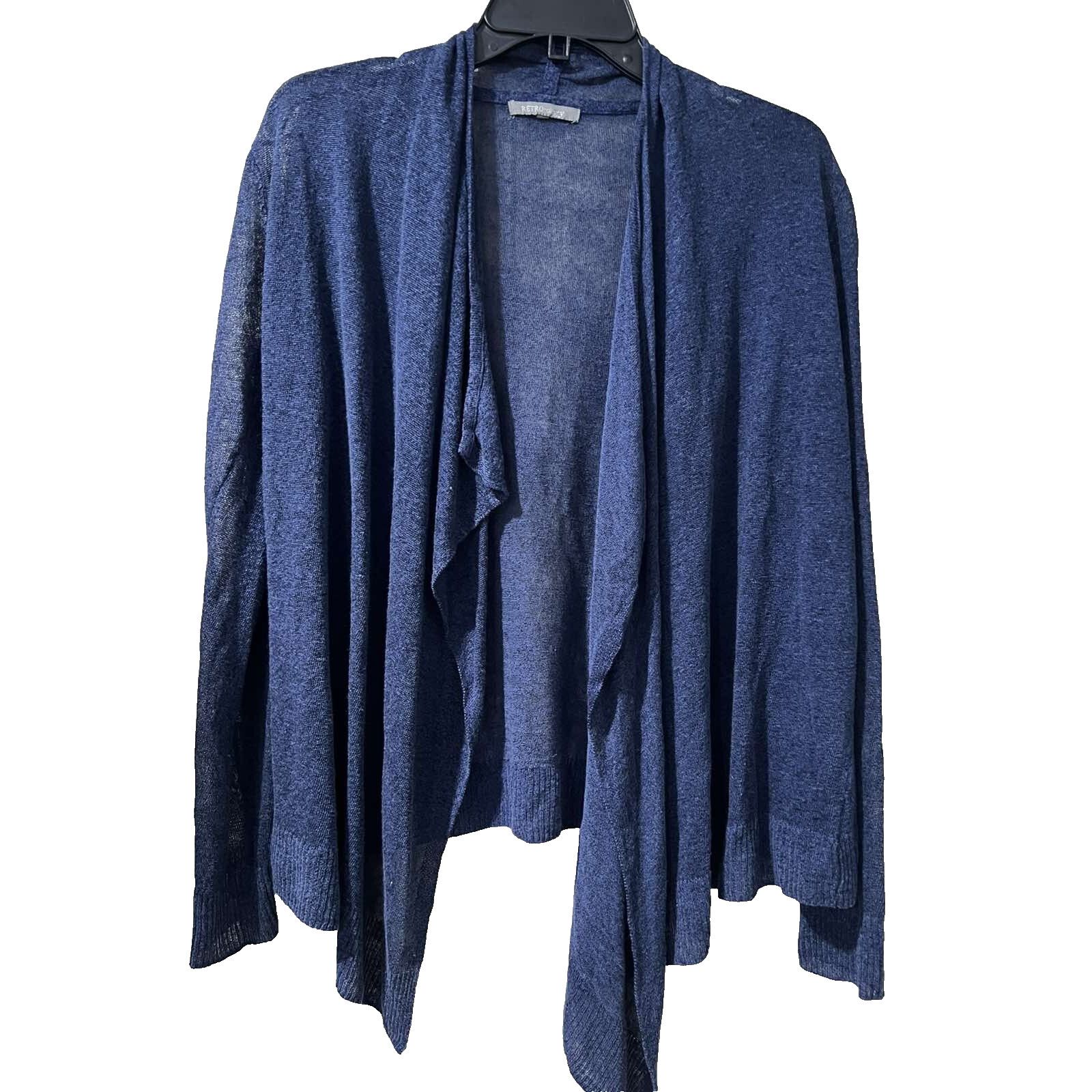& Other Stories Retro-ology Linen Long Sleeve Women Blue Size S A003287 Size S / US 4 / IT 40 - 1 Thumbnail